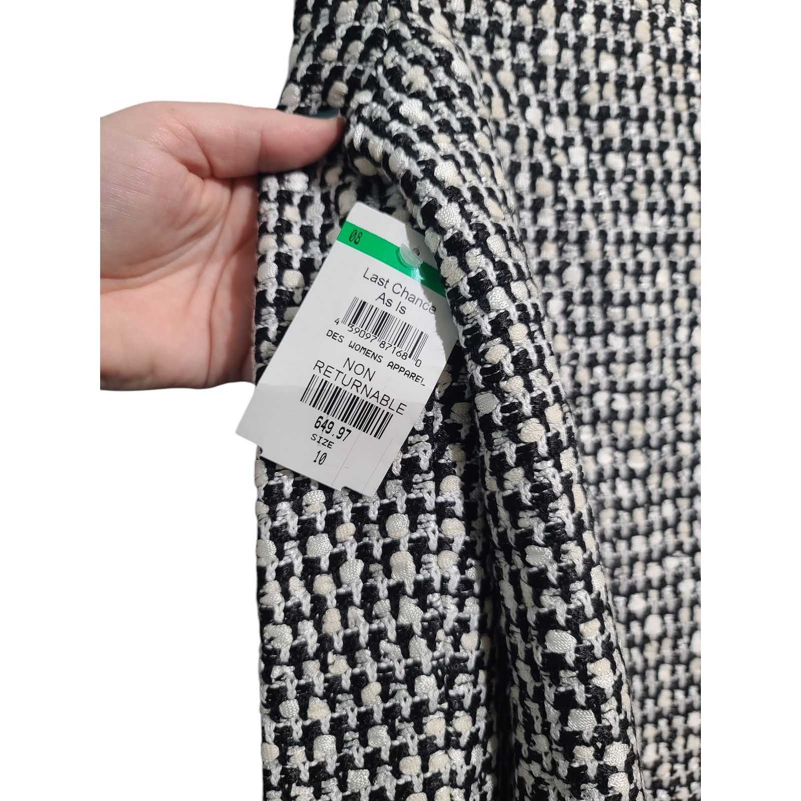 St. John St John Soft Tweed Hook Closure Office Jacket Size 10 Size L / US 10 / IT 46 - 8 Thumbnail