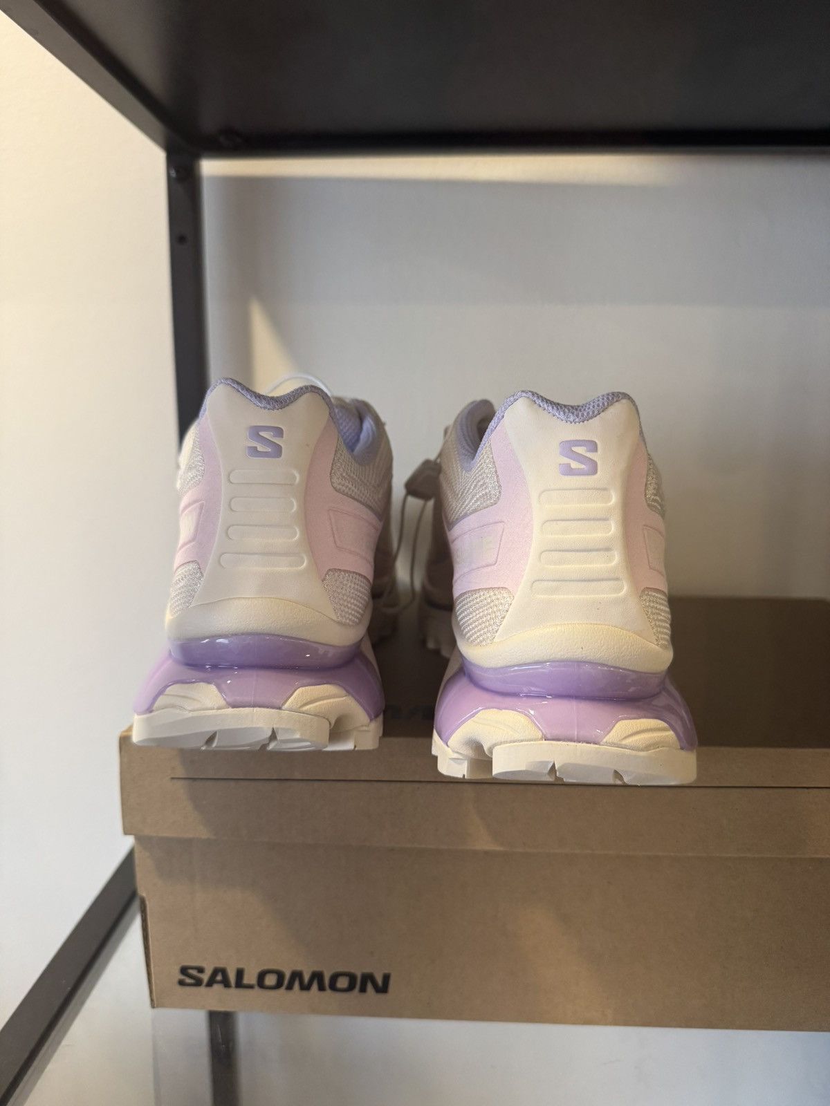 Salomon Salomon XT-Slate Sneakers Beige Purple Rare Size US 9.5 / EU 42-43 - 6 Thumbnail
