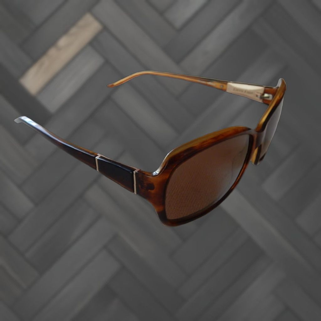Vintage VINTAGE Karen Kane Sunglasses Women Brown Tortoise Dahlia 56mm Accessories Size ONE SIZE - 1 Thumbnail
