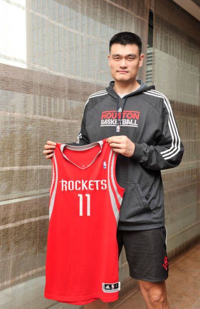 NBA Yao MING Houston Rockets 2000s NIKE Rewind L navy NBA vtg Size US L / EU 52-54 / 3 - 8 Thumbnail