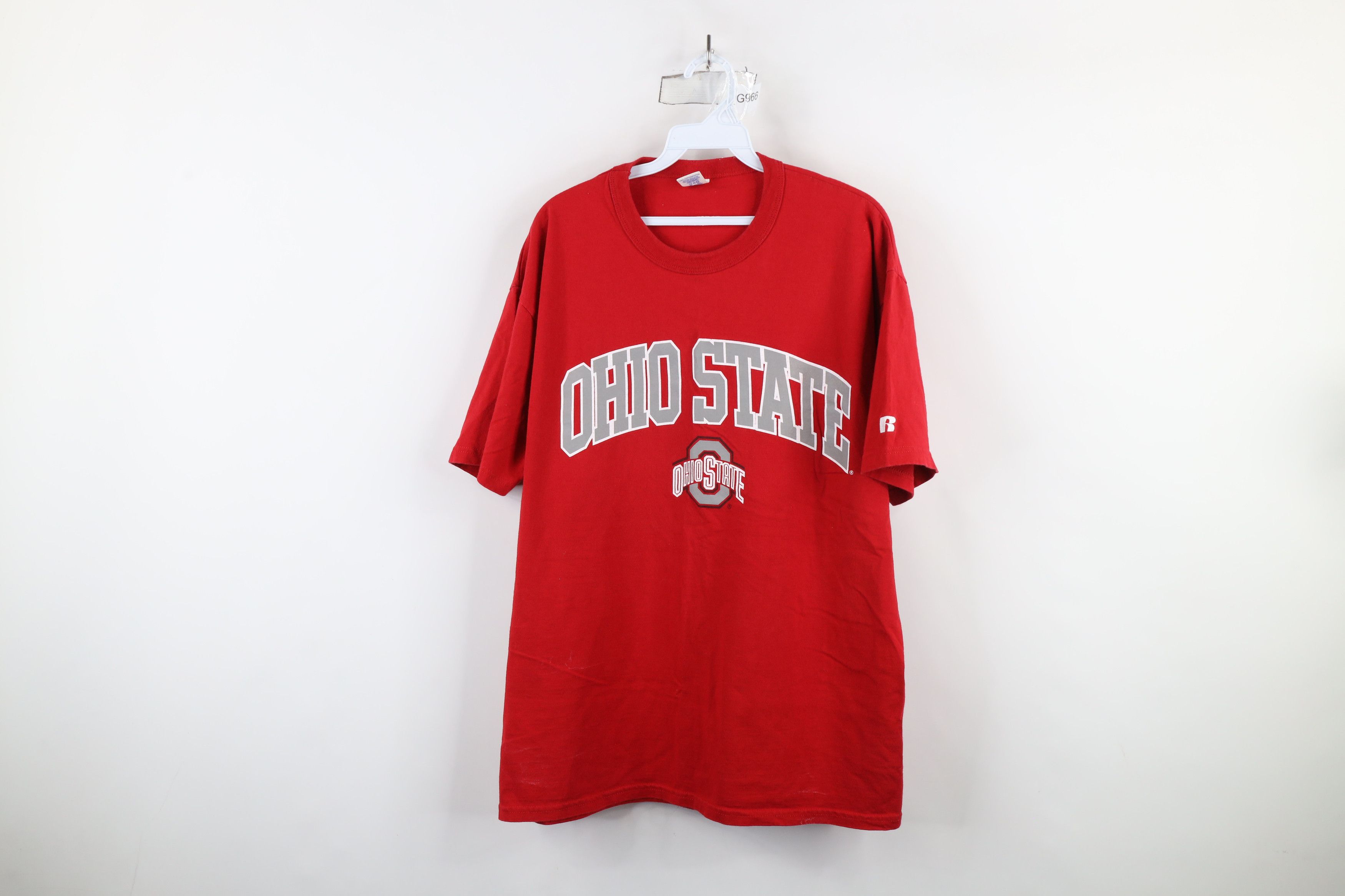 Russell Athletic × Vintage Vintage 90s Russell Athletic Ohio State University T-Shirt Size US L / EU 52-54 / 3 - 1 Thumbnail