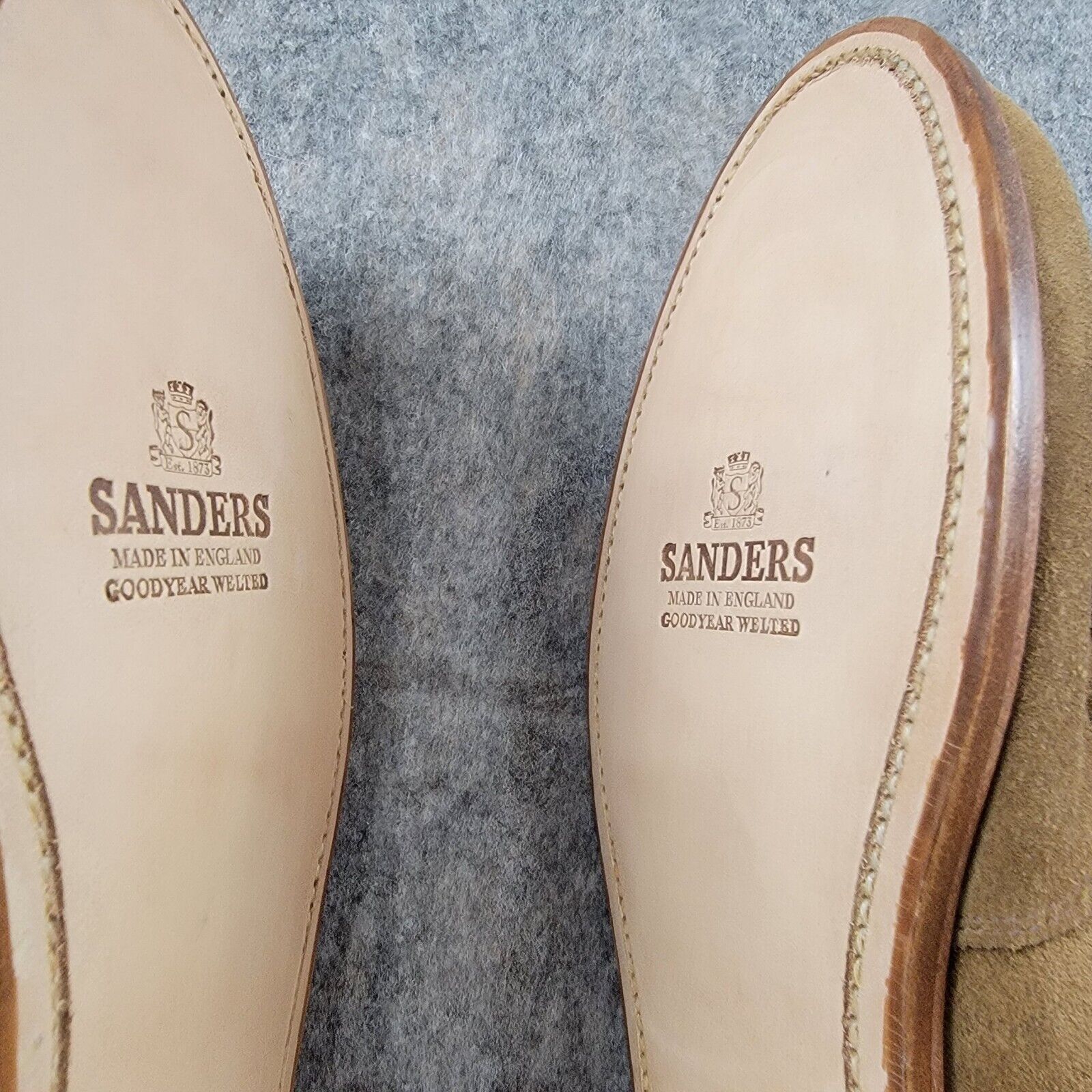 Sanders Todd Snyder x Sanders Edwin Suede Loafer size US 8.5 Tan Size US 8.5 / EU 41-42 - 7 Thumbnail