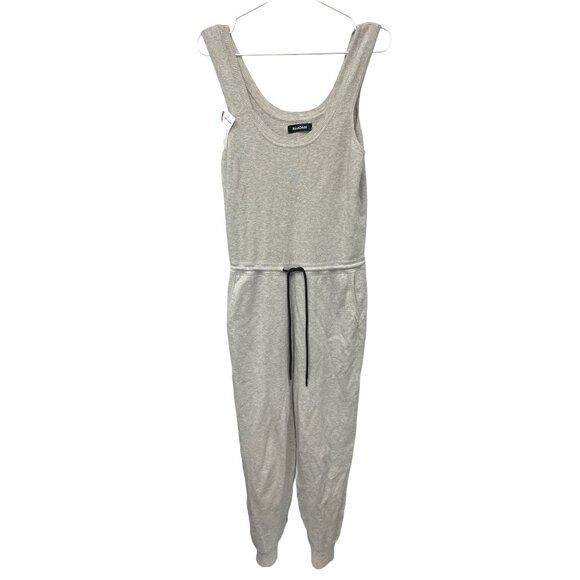 NAADAM Naadam Light Grey Sleeveless Jogger Jumpsuit Size 27" / US 4 / IT 40 - 1 Thumbnail