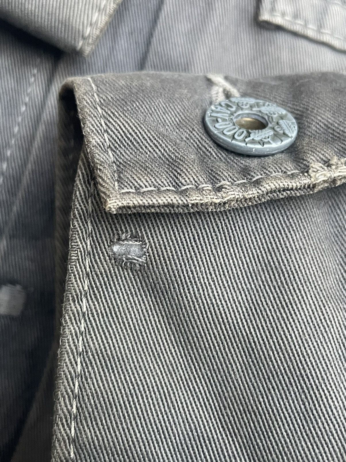 Japanese Brand Cav-000 Sun Faded Denim Jacket Size US S / EU 44-46 / 1 - 11 Thumbnail
