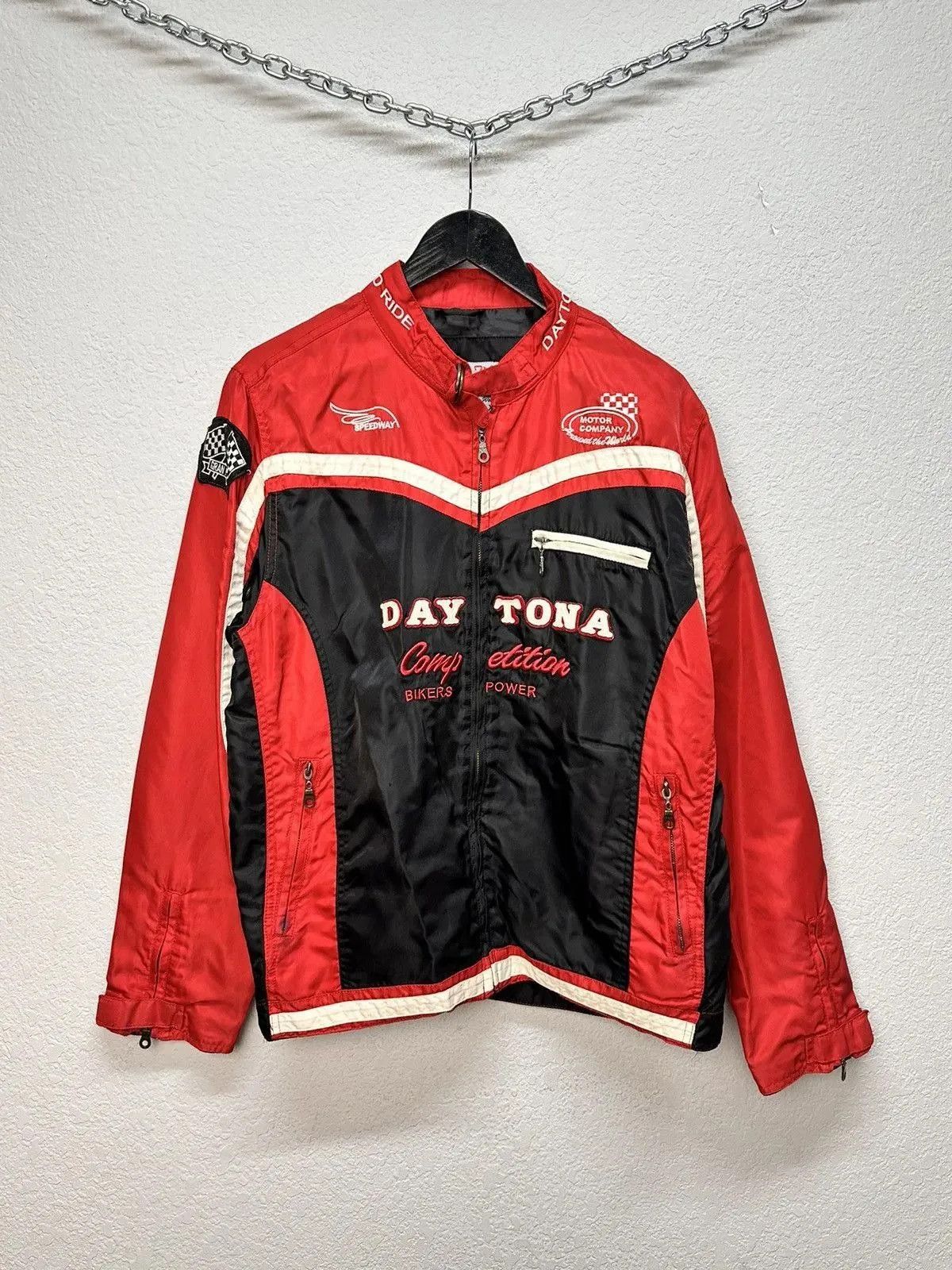 Formula 1 Moto Vodafone F1 Nascar Racing Jacket Leather Red Bull Lucky Size US XXL / EU 58 / 5 - 2 Thumbnail