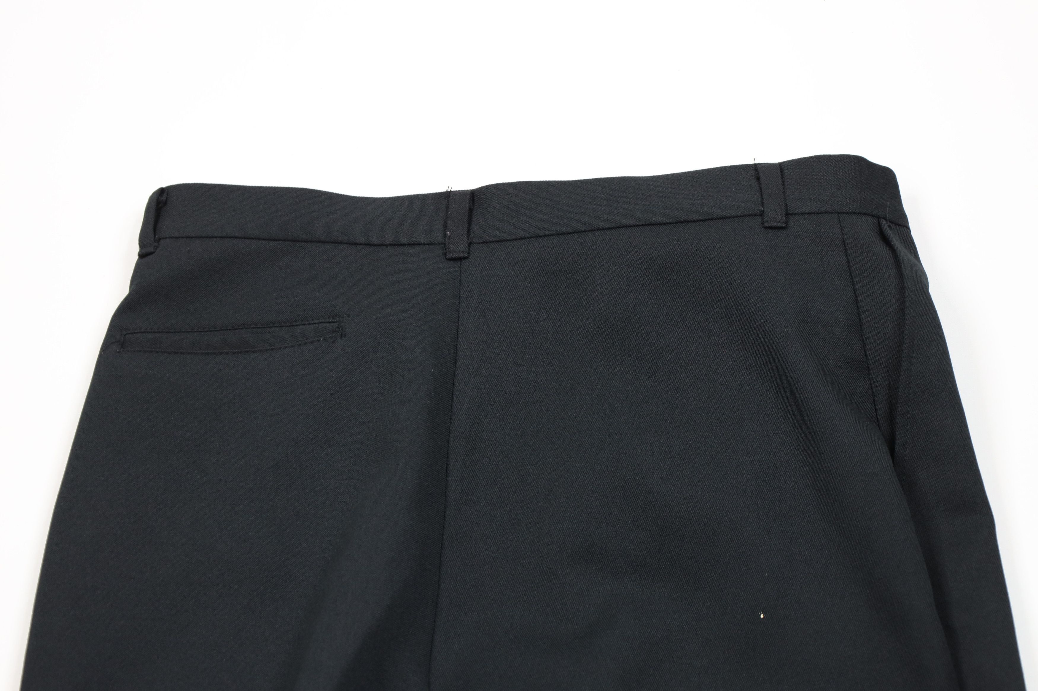Vintage Vintage 70s Streetwear Knit Straight Leg Chino Pants Black Size US 36 / EU 52 - 10 Thumbnail