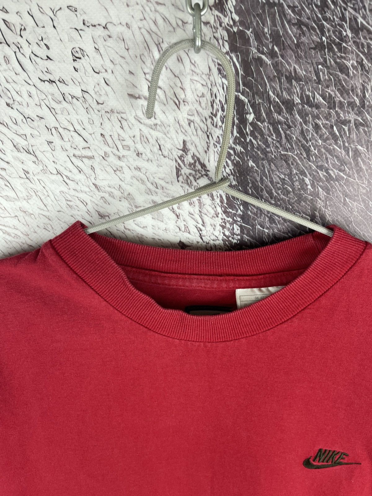 Nike Nike vintage 80s 90s red basic tee shirt swoosh logo Size US M / EU 48-50 / 2 - 7 Thumbnail