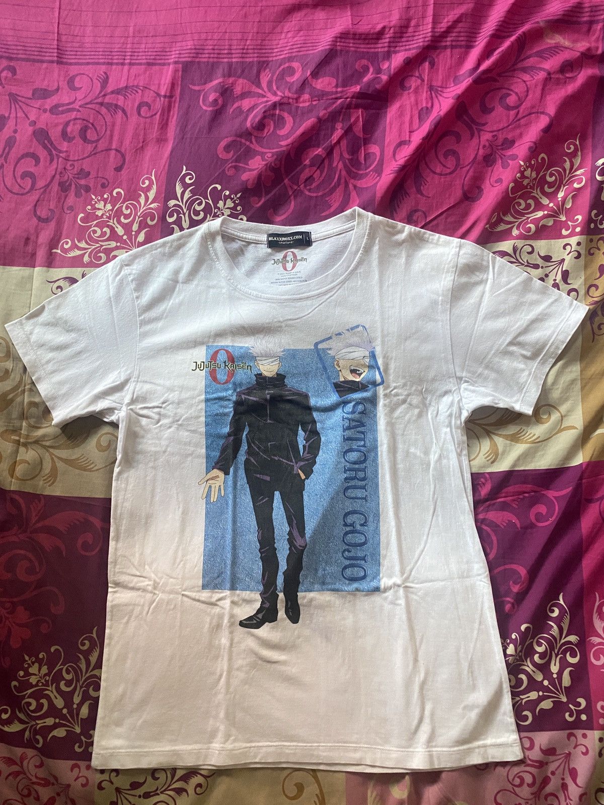 Anime Jujutsu Kaizen Satoru Gojo T Shirt Thailand Size US M / EU 48-50 / 2 - 1 Thumbnail
