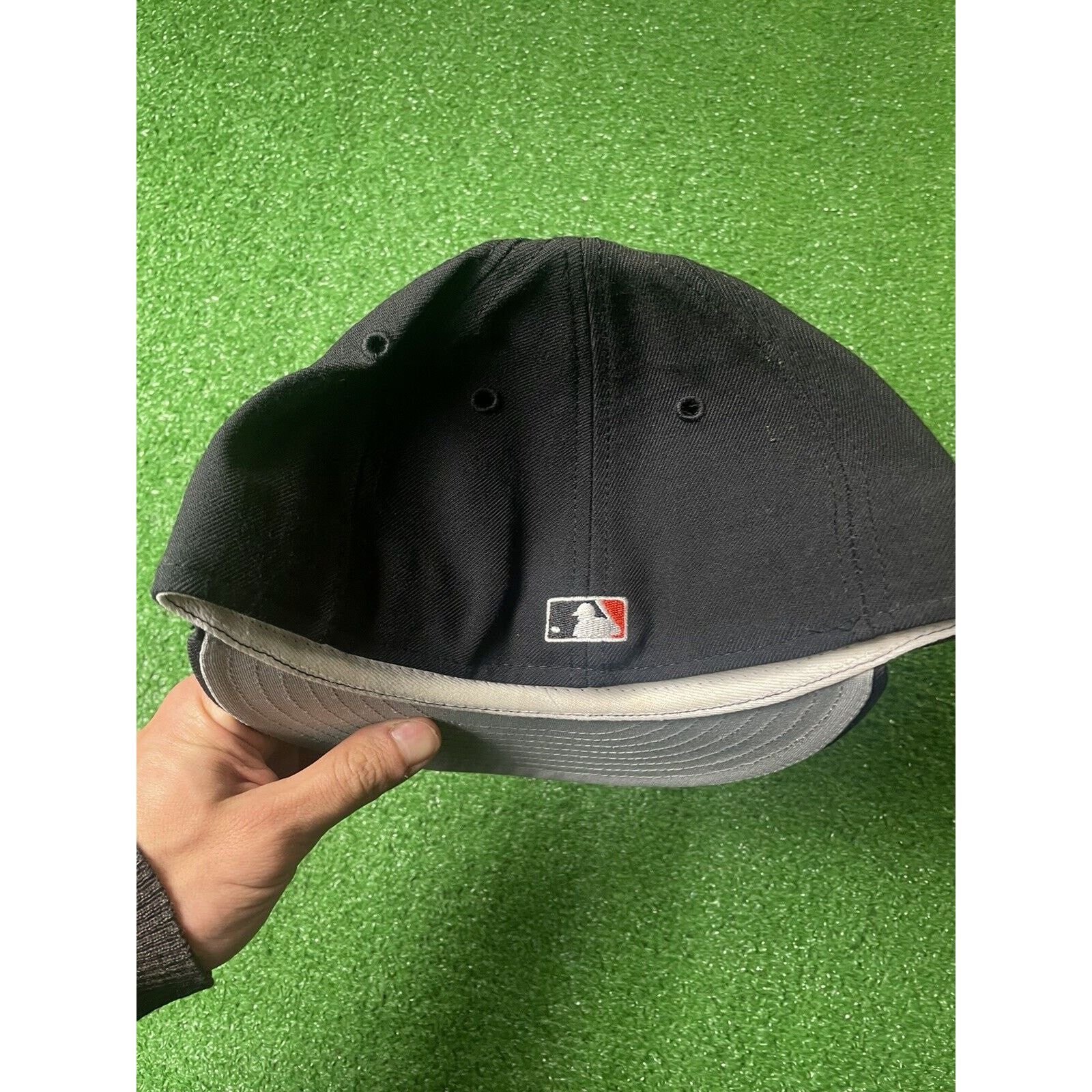 New Era Vintage New Era Diamond Baltimore Orioles 6 7/8 Fitted Hat Size 28 - 2 Thumbnail