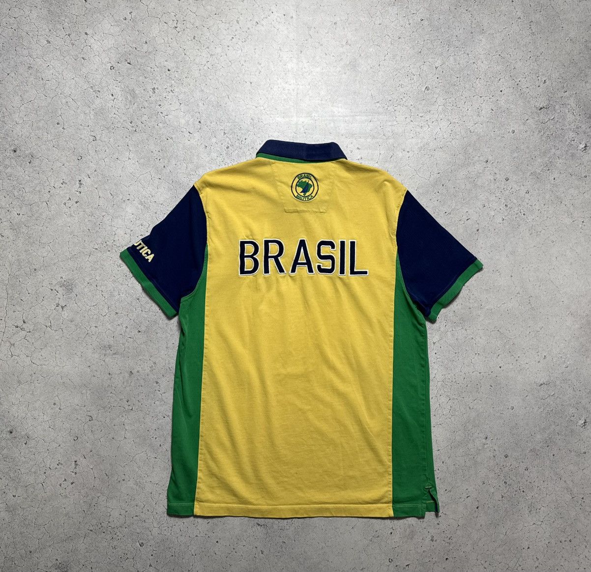 Nautica Nautica Brasil 2018 Team Polo Shirt Size US XL / EU 56 / 4 - 9 Thumbnail