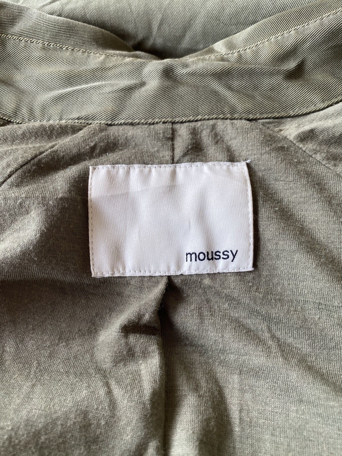 Designer × MOUSSY MOUSSY MILITARY INSPIRED JACKET Size ONE SIZE - 6 Thumbnail
