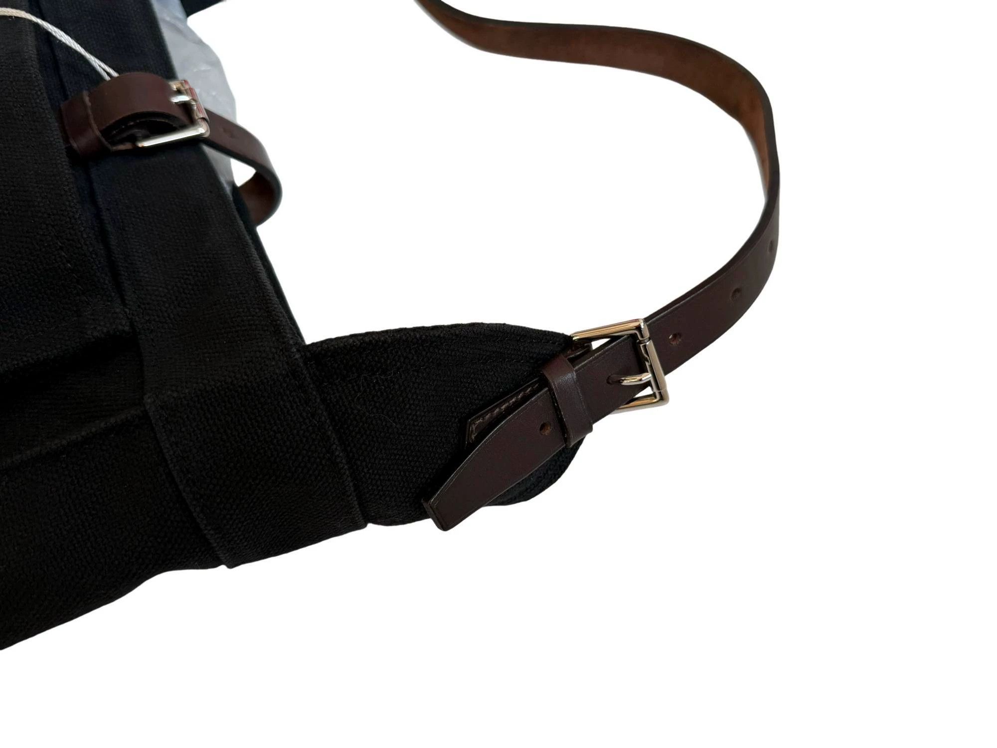 Hermes Hermes Marwari Black Denim Hobo Bag 95 New Size ONE SIZE - 5 Thumbnail