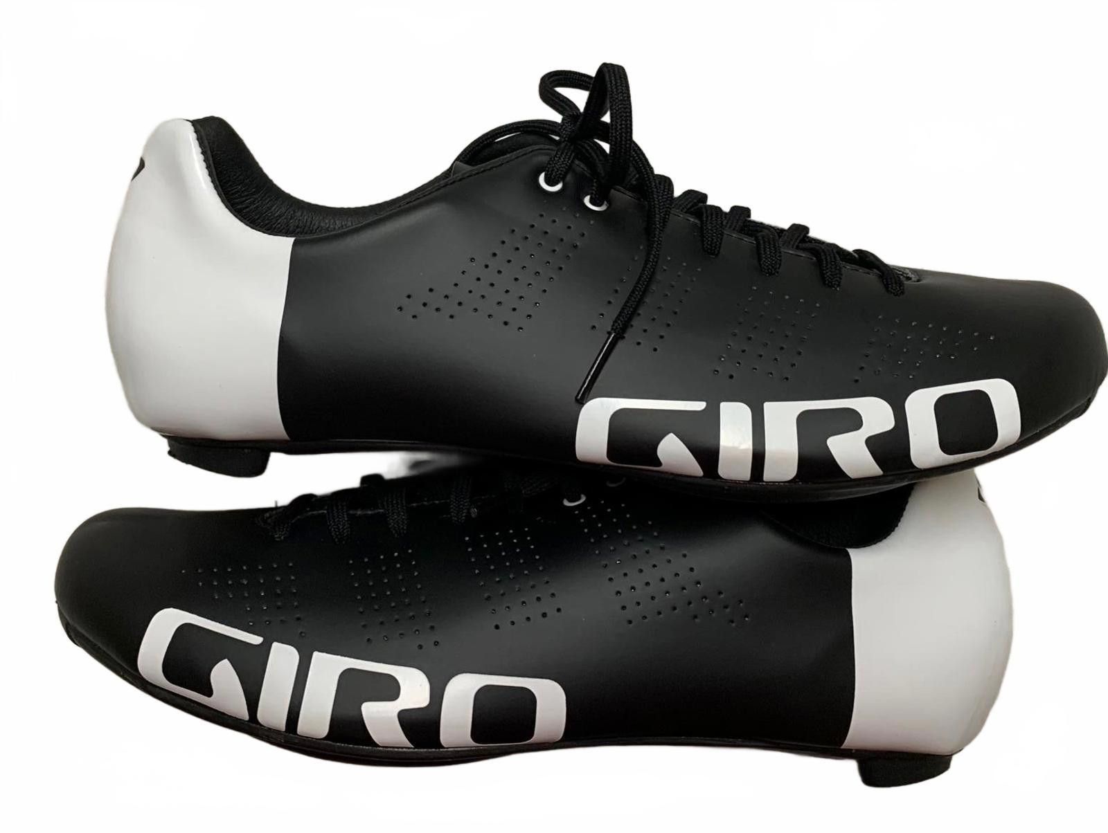 Giro Giro Sport Cycling Shoes Men's 12 Black White SPD Size ONE SIZE - 3 Thumbnail
