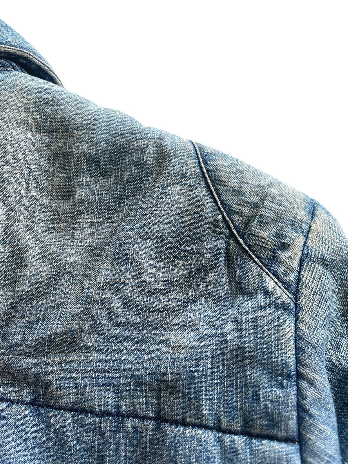 Japanese Brand Vintage Anokha Denim Down Jacket Size US M / EU 48-50 / 2 - 18 Thumbnail