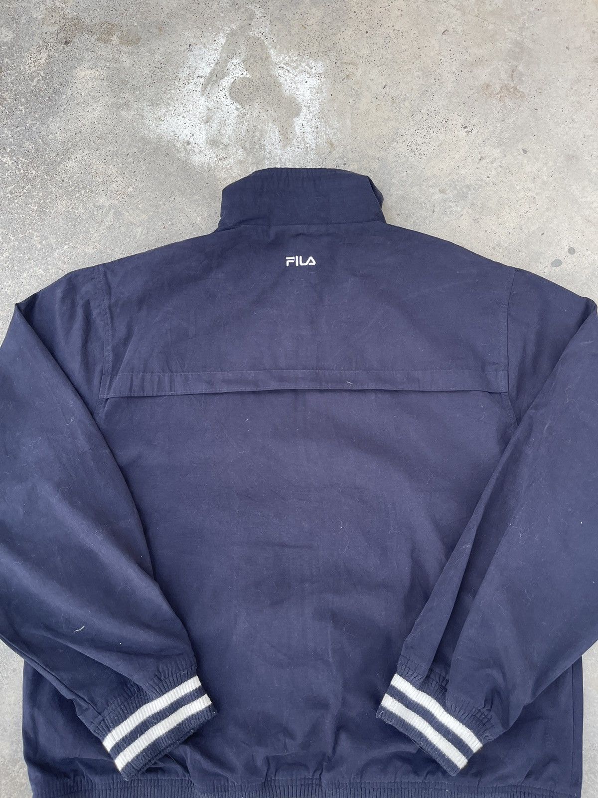 Fila × Vintage Vintage Fila Zip Up Jacket Size US L / EU 52-54 / 3 - 4 Thumbnail