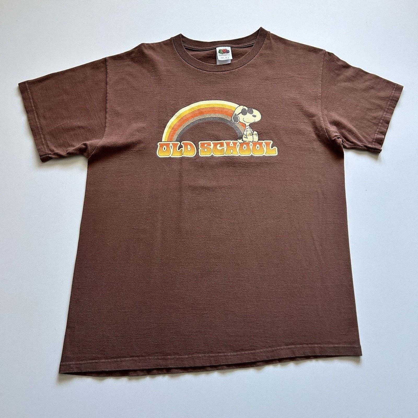 Fruit Of The Loom Vintage Snoopy Joe Cool T-Shirt Large Y2K Old School Rare Size US L / EU 52-54 / 3 - 1 Thumbnail