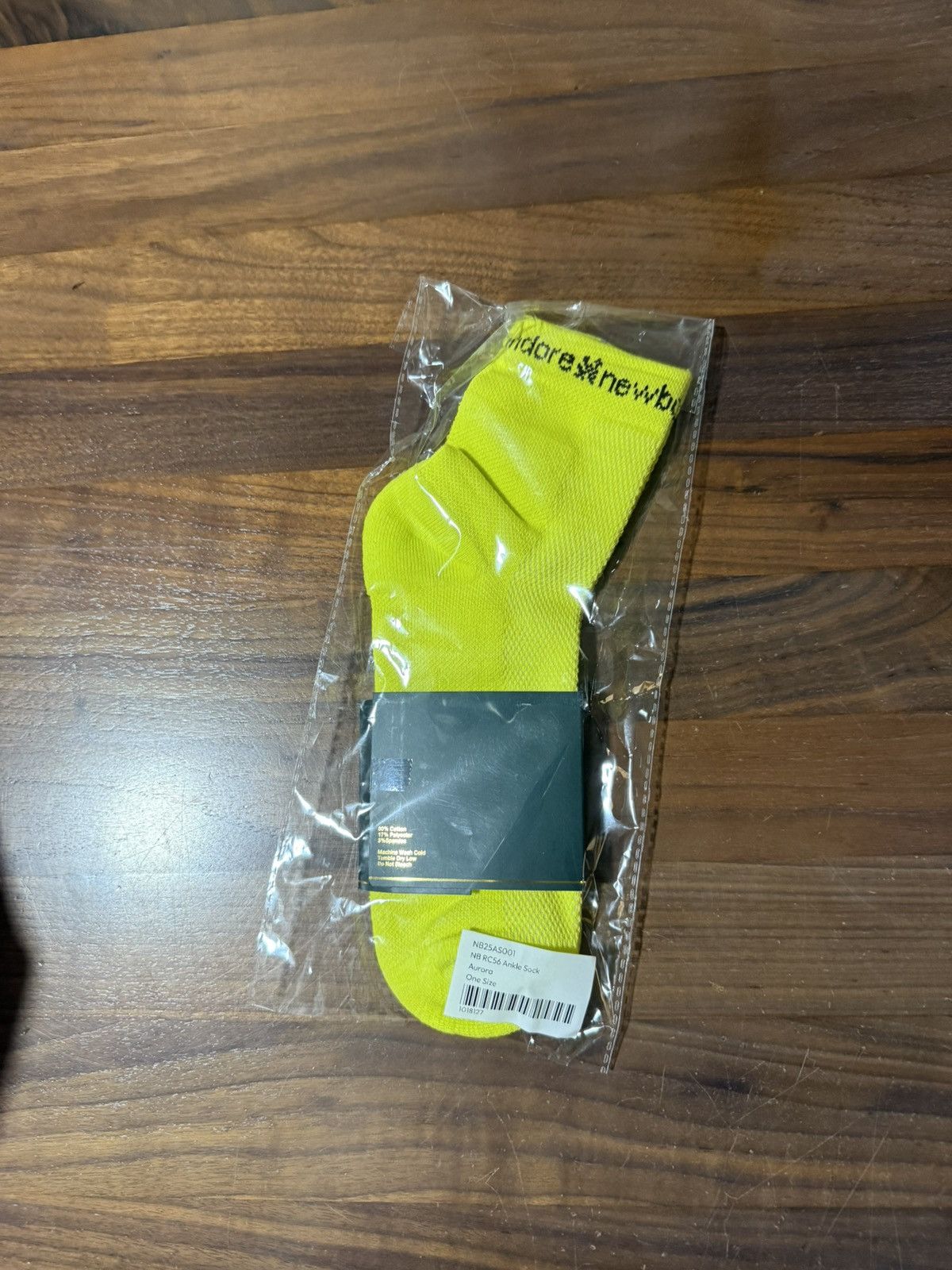 Aime Leon Dore × New Balance Aime Leon Dore ALD New Balance NB RC56 Ankle Sock Lime Green Size ONE SIZE - 4 Thumbnail