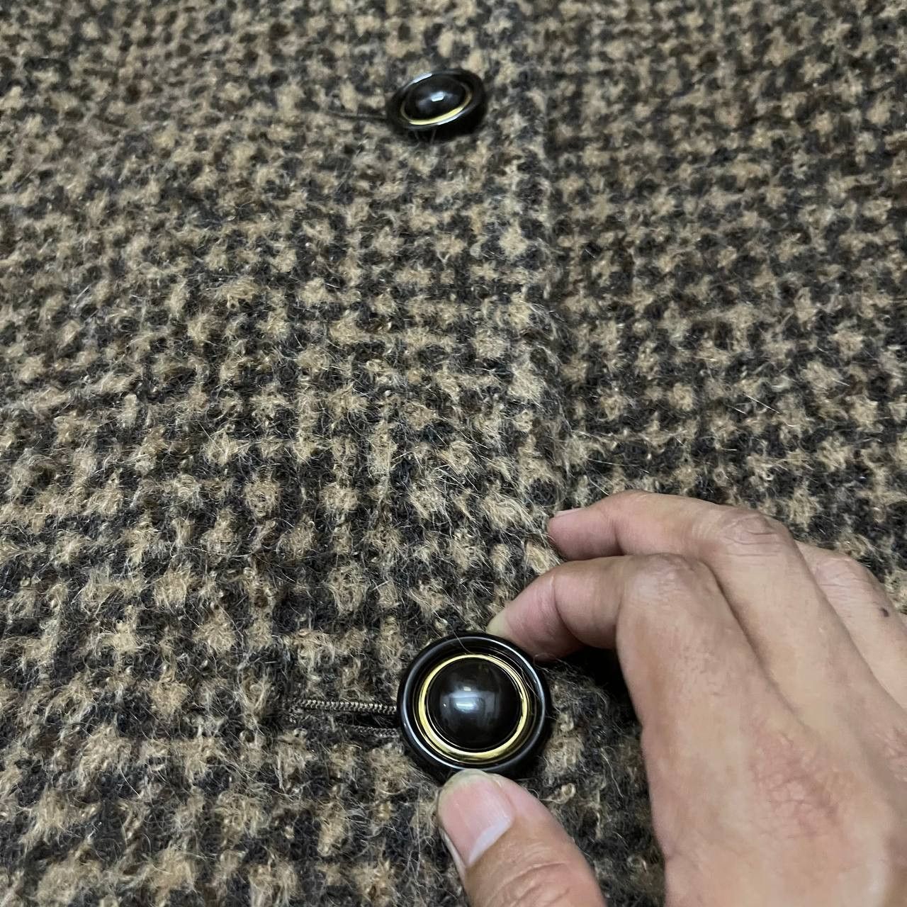 If Six Was Nine Vintage Japanese Charoy Piacenza Fox Fur Coat Size M / US 6-8 / IT 42-44 - 5 Thumbnail