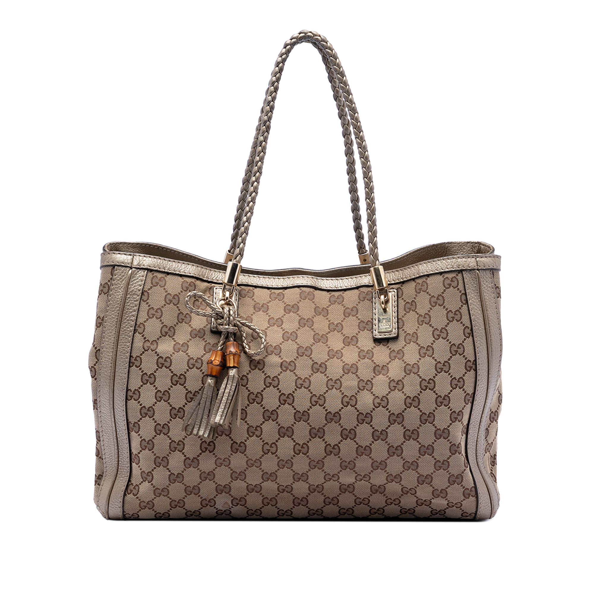 Gucci Gucci Medium GG Canvas Bella Tote Size ONE SIZE - 1 Thumbnail