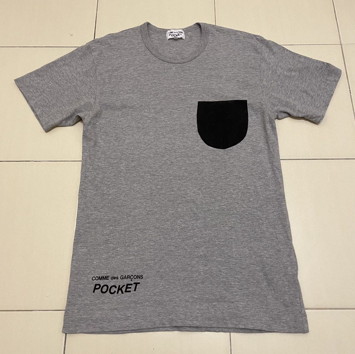 Comme des Garcons AD2012 Comme Des Garcons Pocket - Print / Ghost Pocket Tee Size US S / EU 44-46 / 1 - 1 Thumbnail