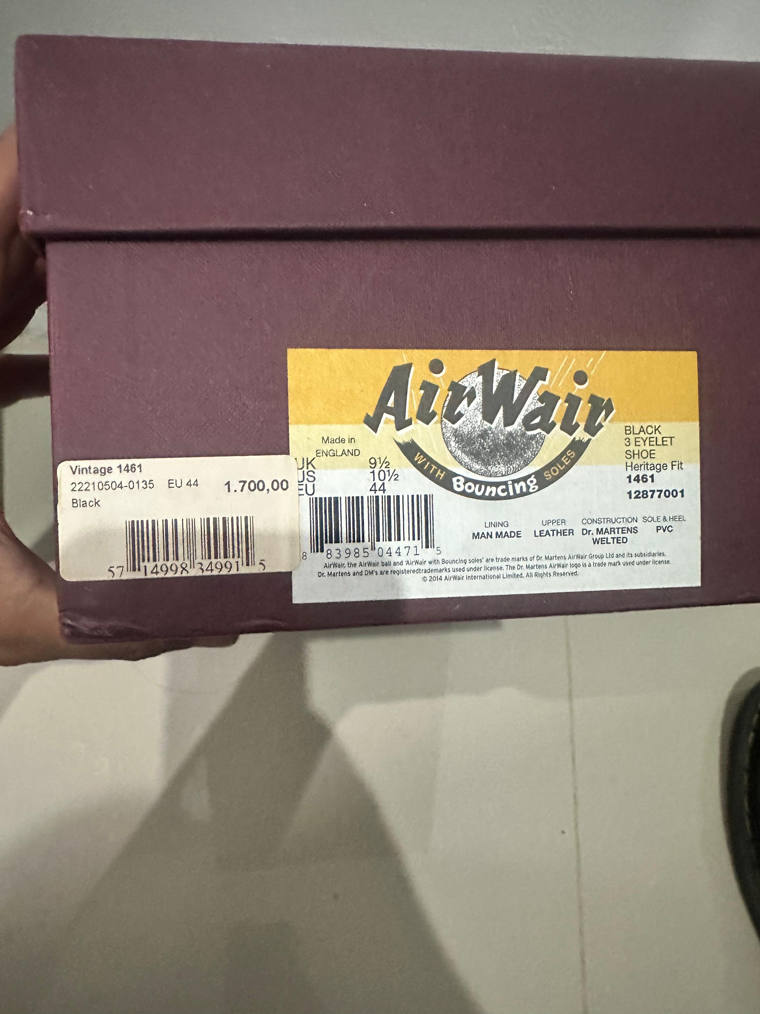 Dr. Martens Dr martens 1461 made in england Size US 11 / EU 44 - 6 Thumbnail