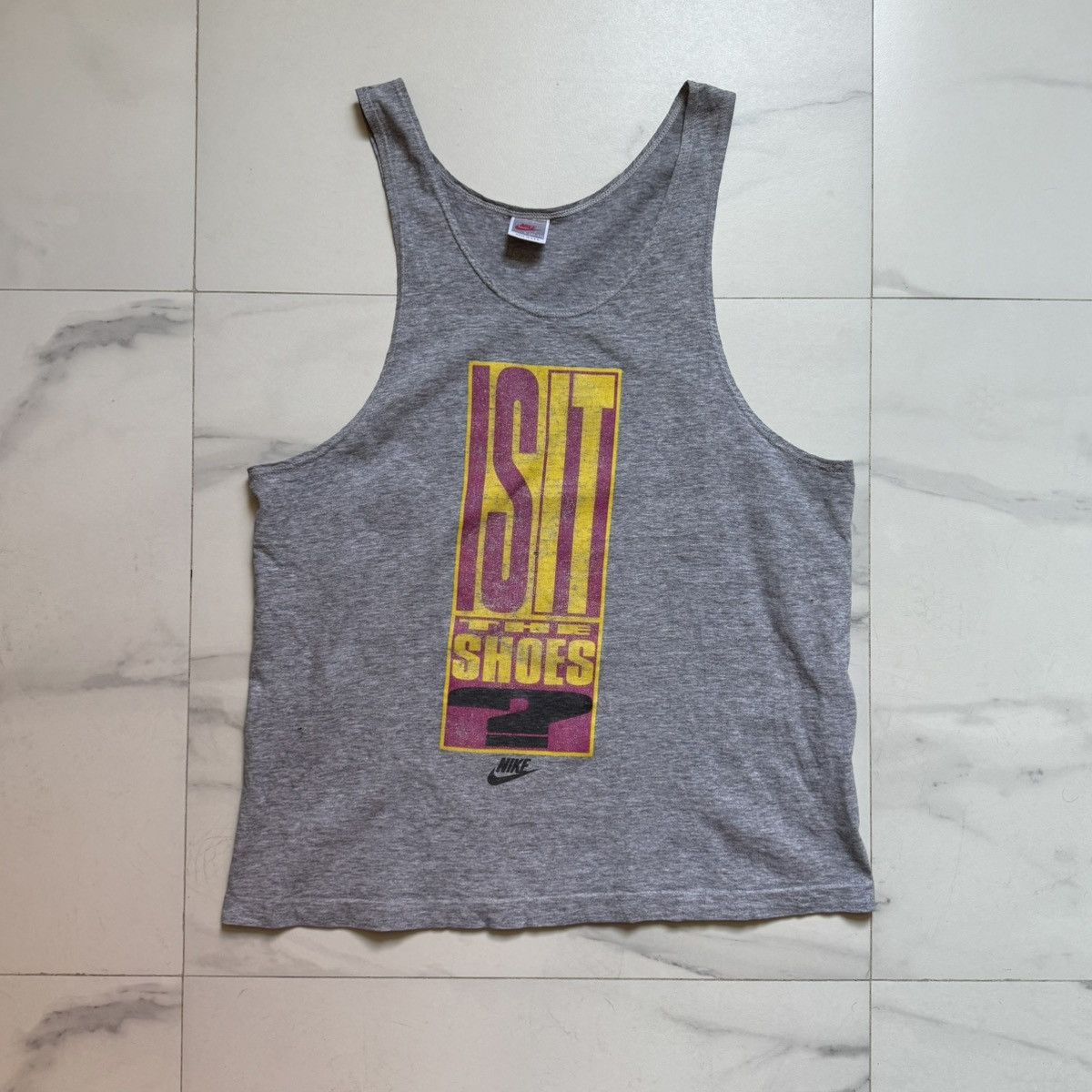Nike Vintage Nike Spike Lee Commercial Tank Top Size US L / EU 52-54 / 3 - 2 Thumbnail