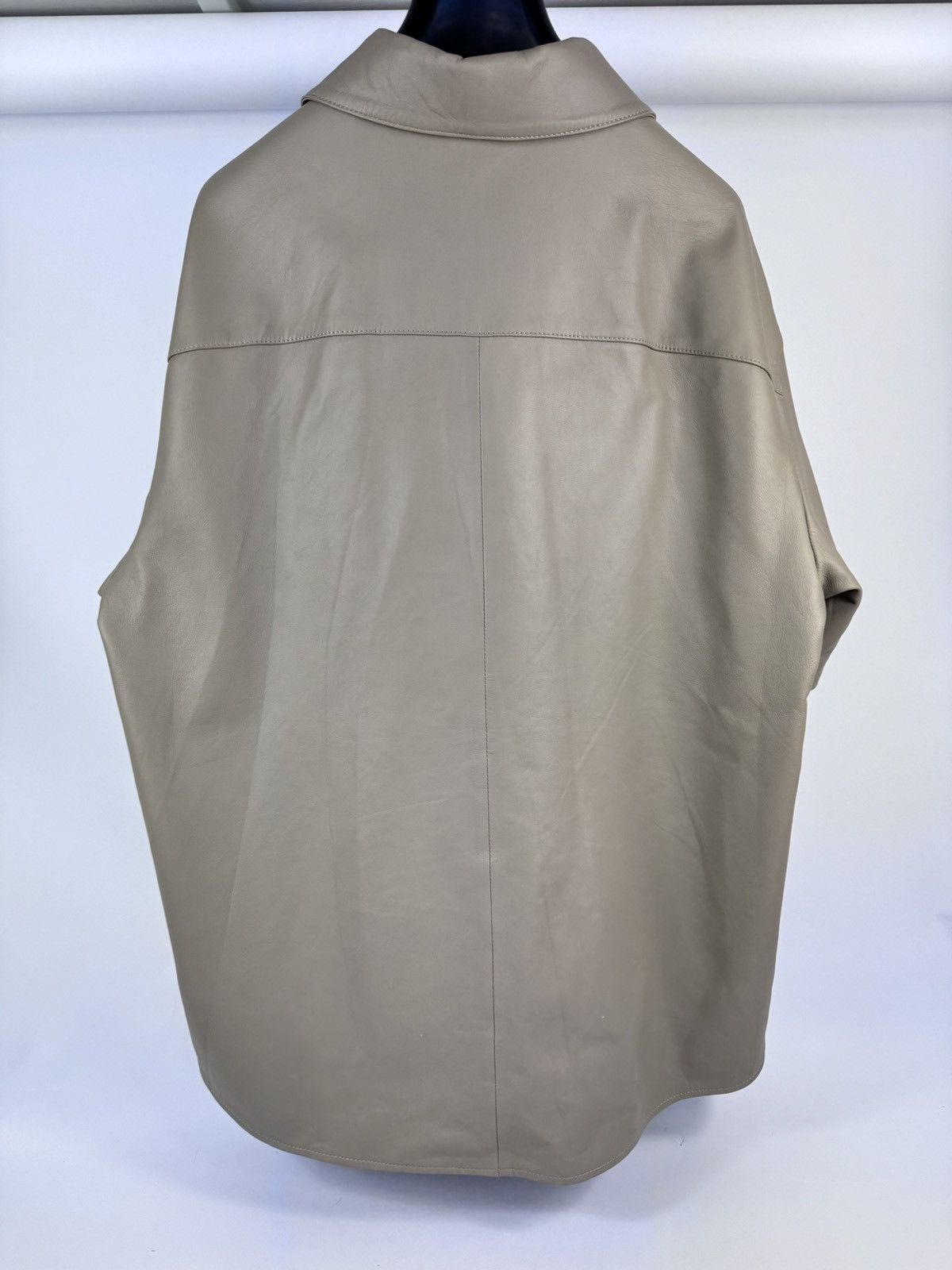 Supreme SOFT LEATHER SHIRT Size US XL / EU 56 / 4 - 2 Thumbnail