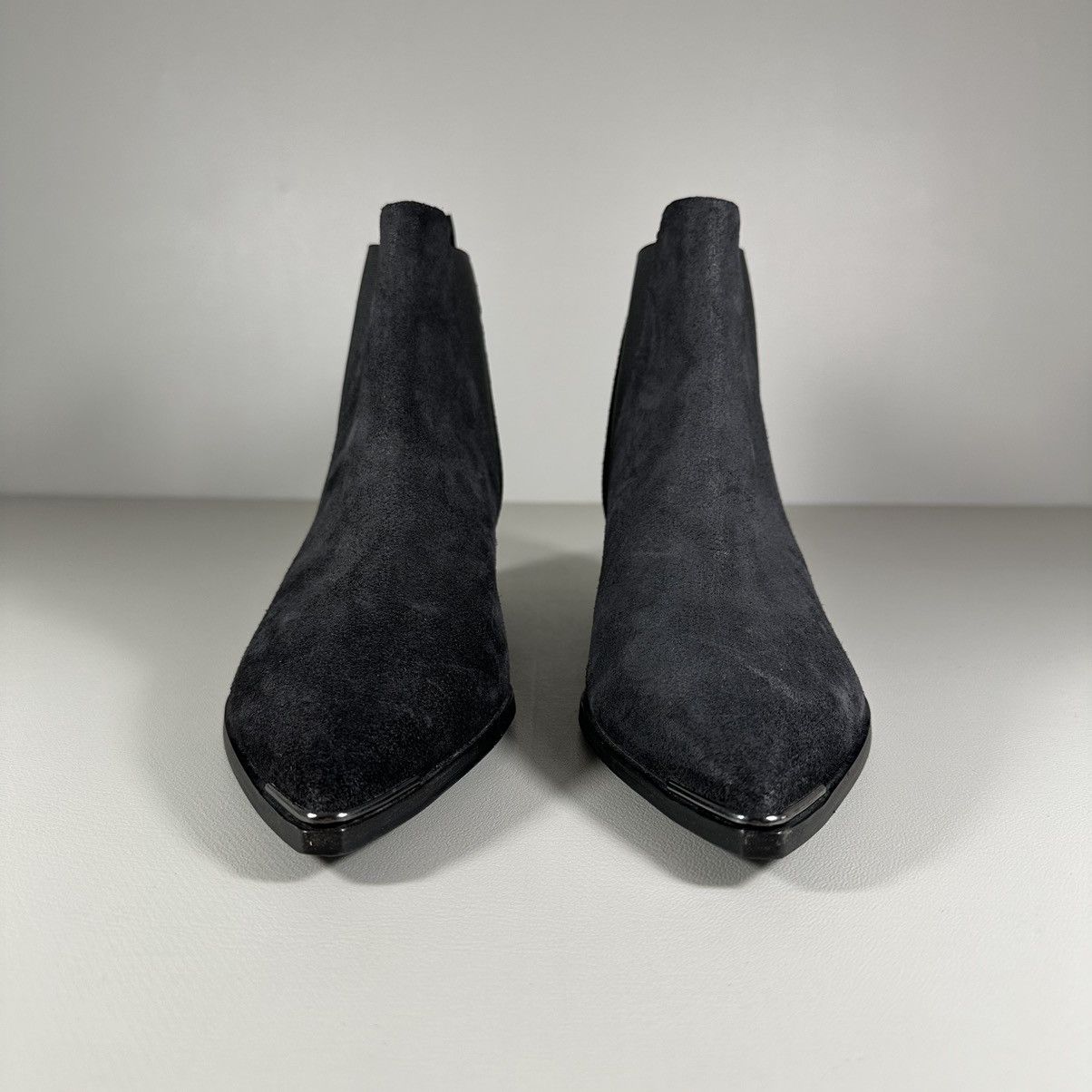Acne Studios Acne Studios Suede Grosgrain Trim Chelsea Boots Women’s Size US 11 / IT 41 - 3 Thumbnail