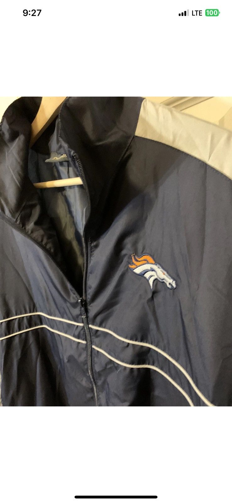 Dunbrooke Denver Broncos XL Windbreaker Dunbrooke Sports Illustrated Size US XL / EU 56 / 4 - 6 Thumbnail
