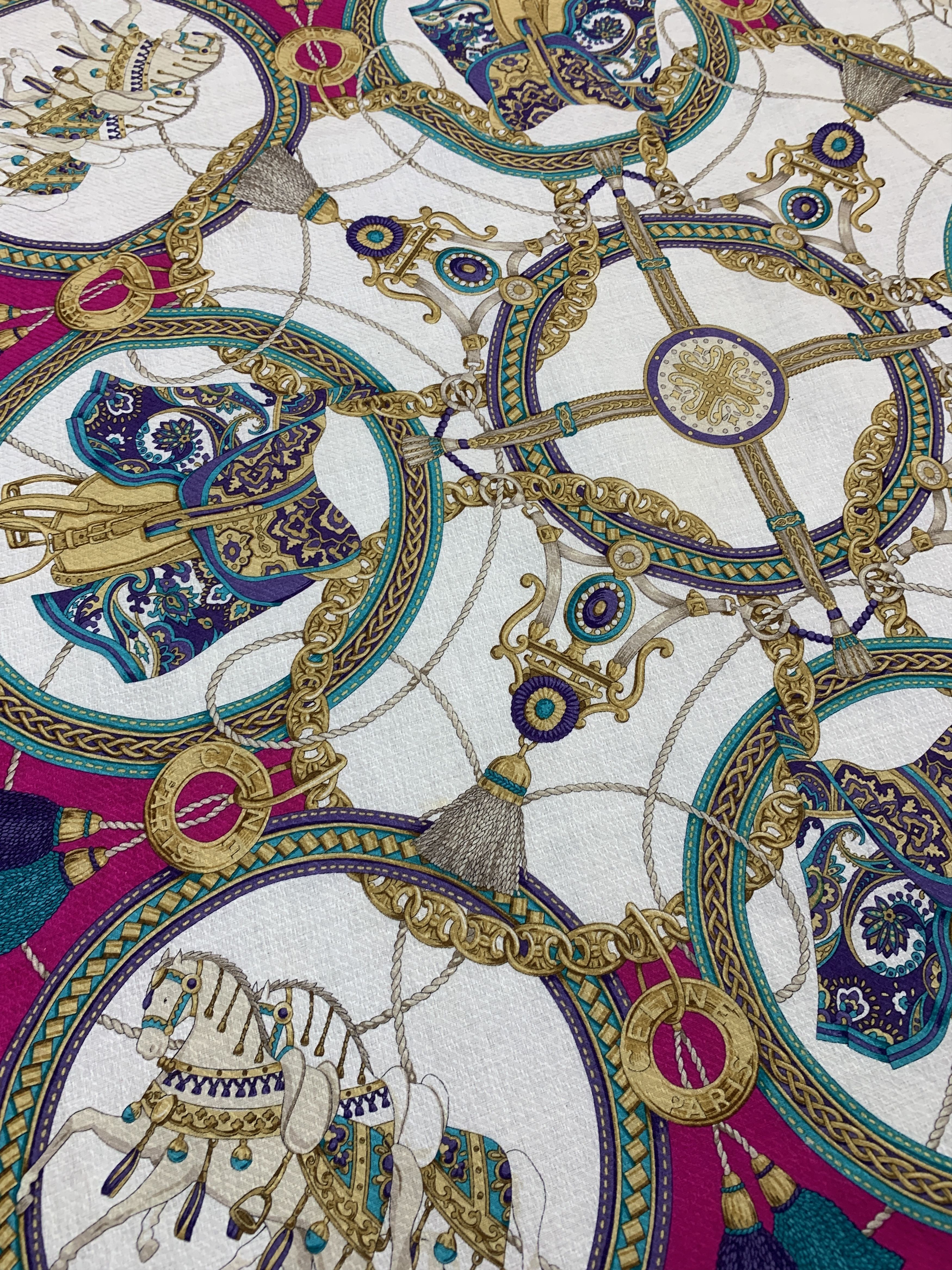 Celine × Vintage Vintage Celine Neckerchief/ Handkerchief - HKA935 Size ONE SIZE - 4 Thumbnail