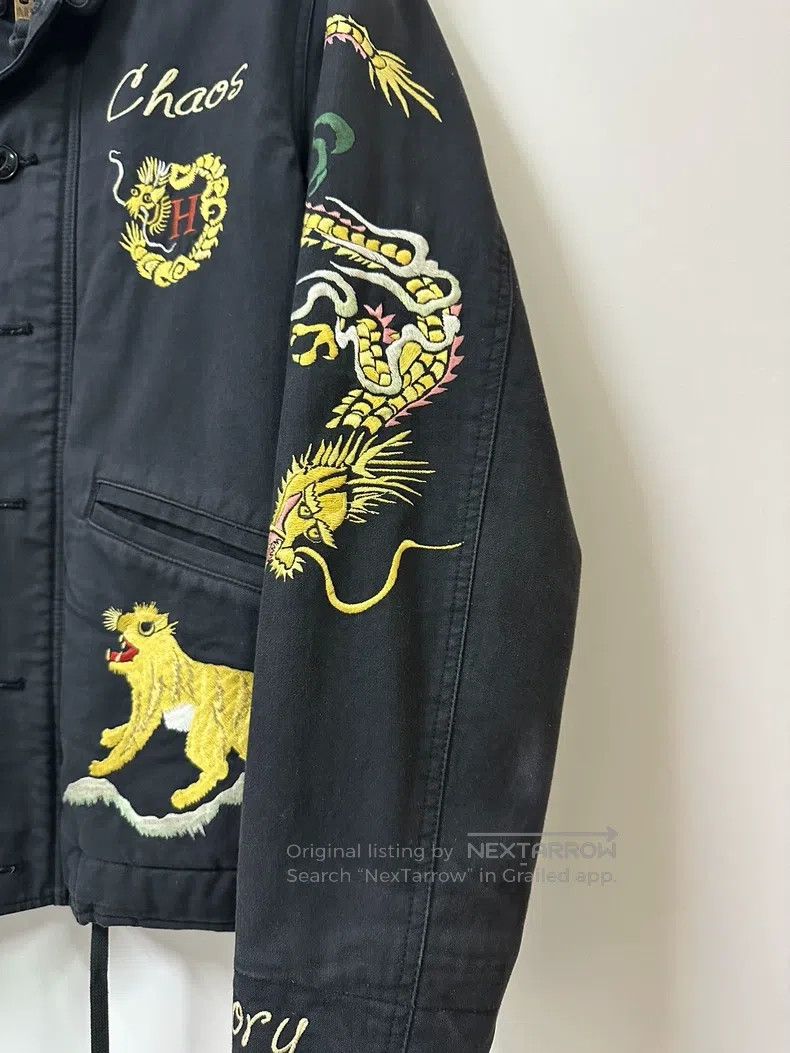 Neighborhood Neighborhood Dragon and Tiger Embroidered N1 Cotton Jacket Size US L / EU 52-54 / 3 - 3 Thumbnail