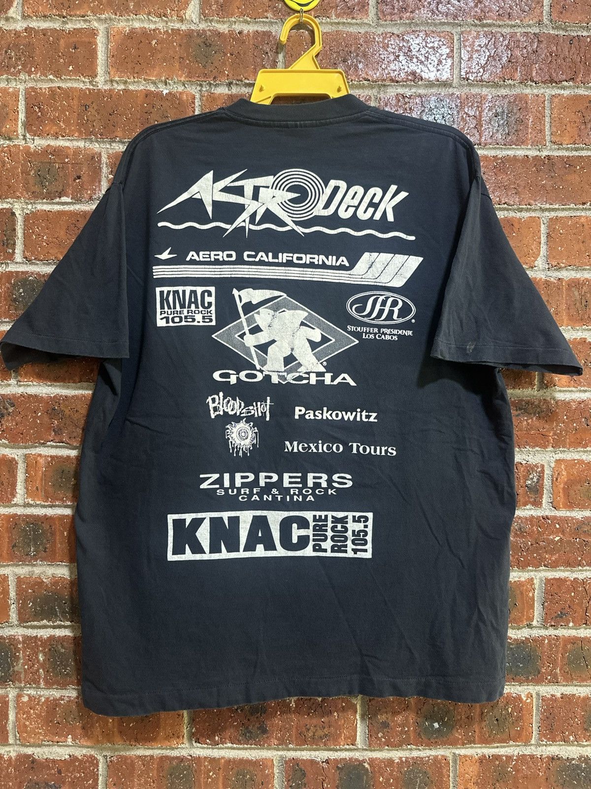 Vintage Vintage 90s Fletchers Los Cabos Classic Faded Tee Size US XL / EU 56 / 4 - 2 Thumbnail