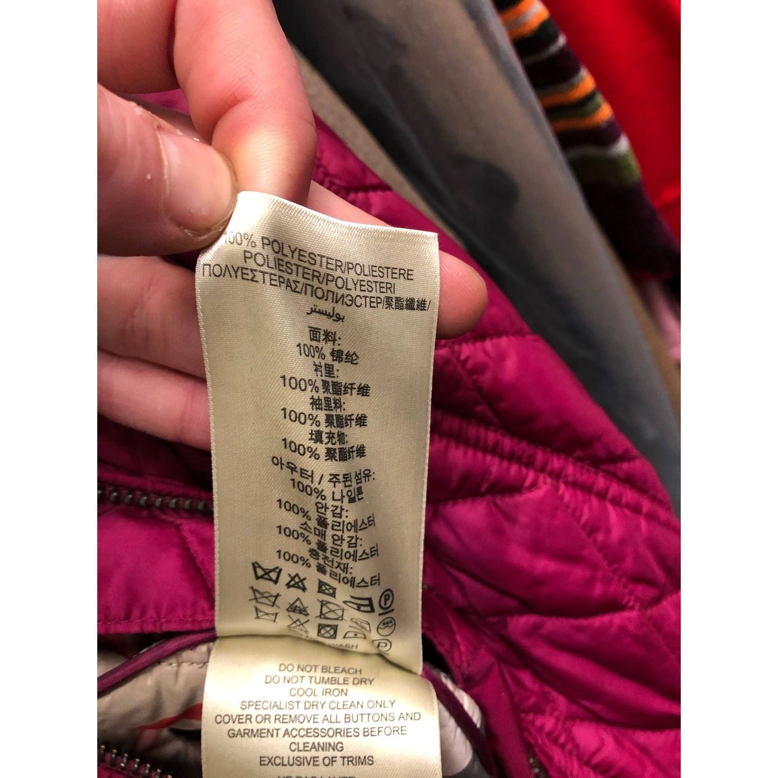 Burberry Burberry Brit Pink Fitted Jacket - Size XS Size XS / US 0-2 / IT 36-38 - 5 Thumbnail