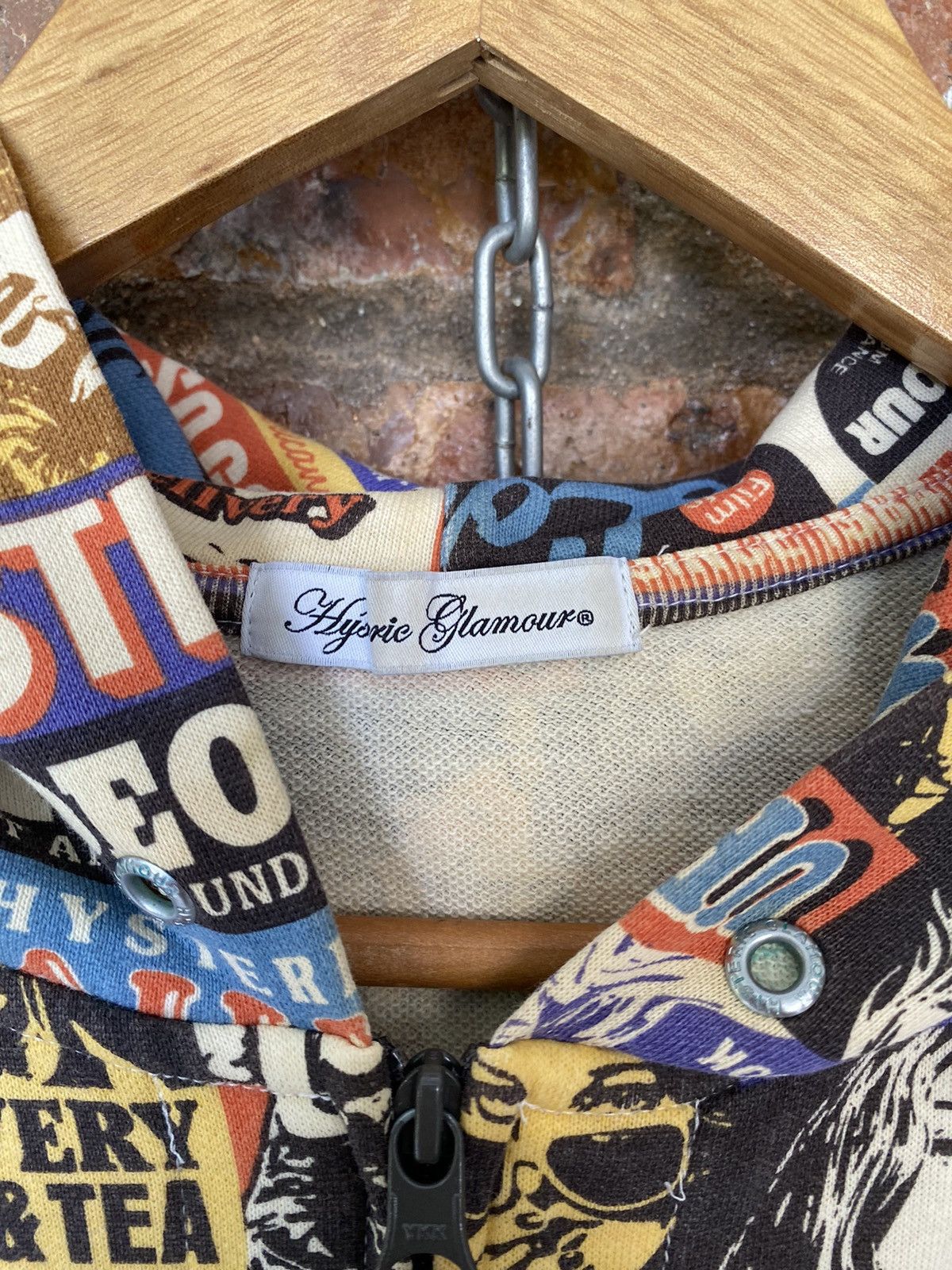 Hysteric Glamour Iconic Hysteric all logo hoodie Size M / US 6-8 / IT 42-44 - 15 Thumbnail