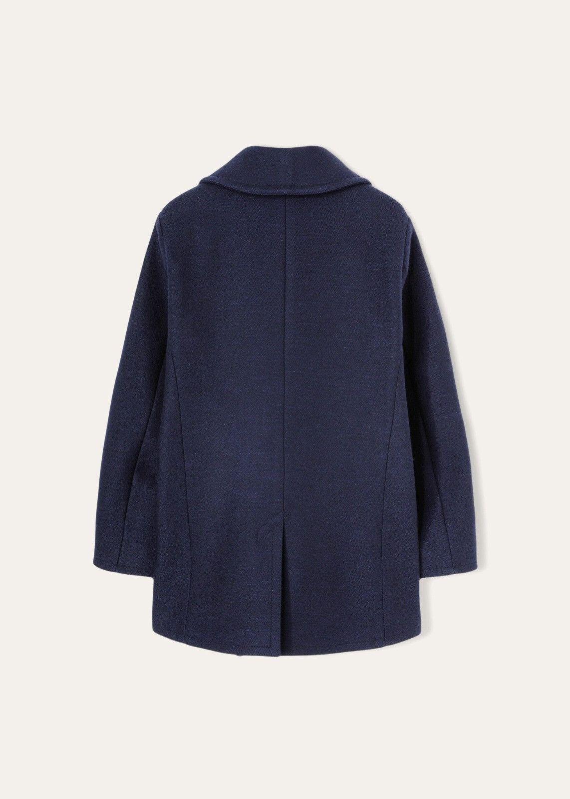 Loro Piana o1srvl11e1124 Double-Breasted Peacoat in Navy Blue Size US XL / EU 56 / 4 - 2 Thumbnail