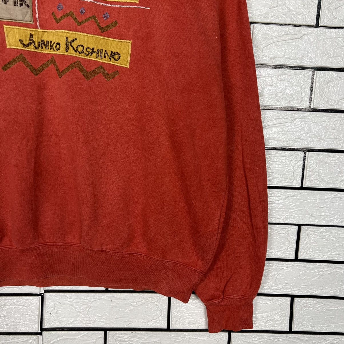 Mr. Junko Vintage 90s MR. JUNKO KOSHINO Crewneck Sweatshirt #4279-C194 Size US L / EU 52-54 / 3 - 7 Thumbnail