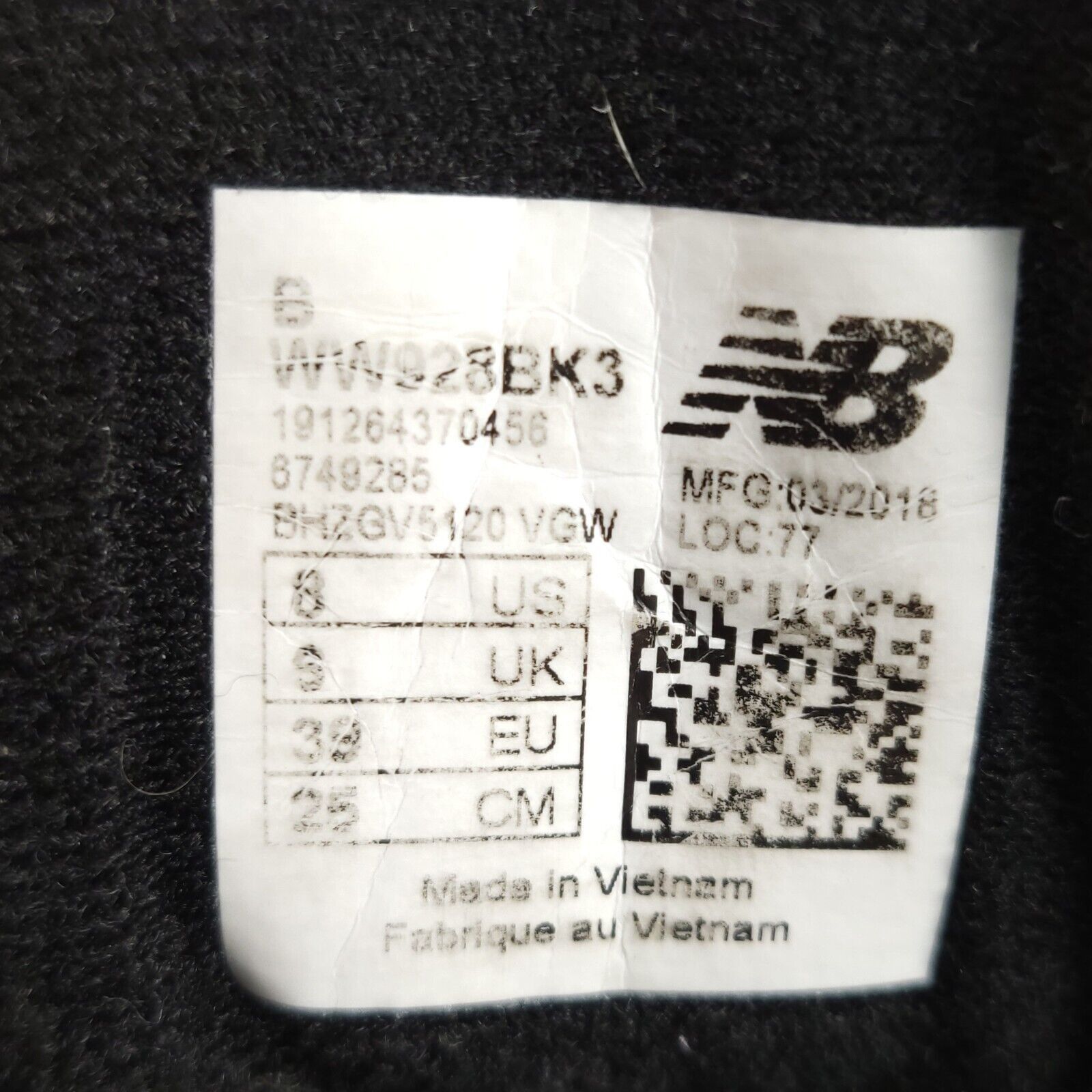 New Balance New Balance 928 v3 Athletic Shoe Women Size 8 WW928BK3 Black Size US 8 / IT 38 - 7 Thumbnail