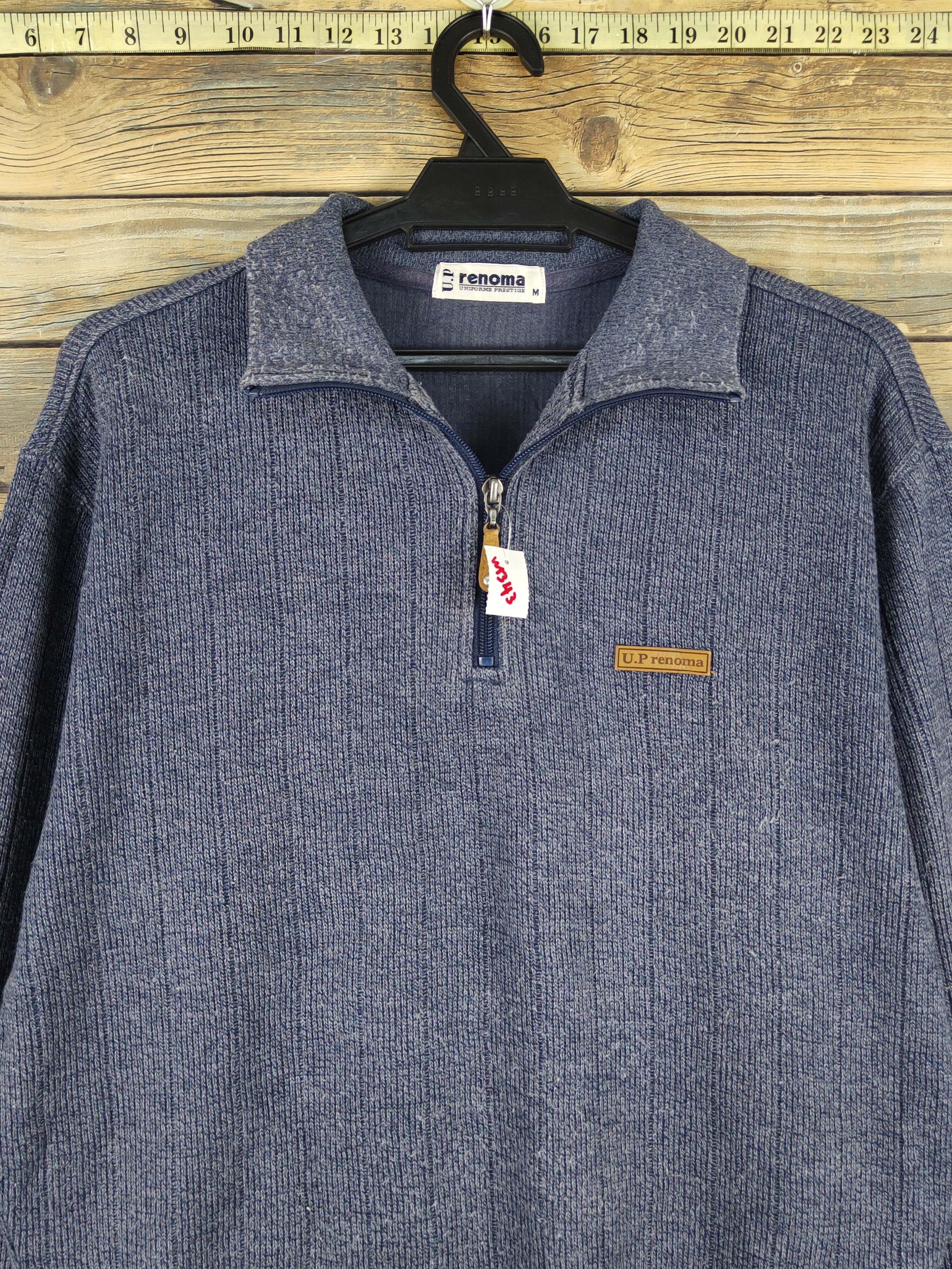 Renoma Renoma Blue Knitwear Sweatshirts #W1343 Size US M / EU 48-50 / 2 - 2 Thumbnail