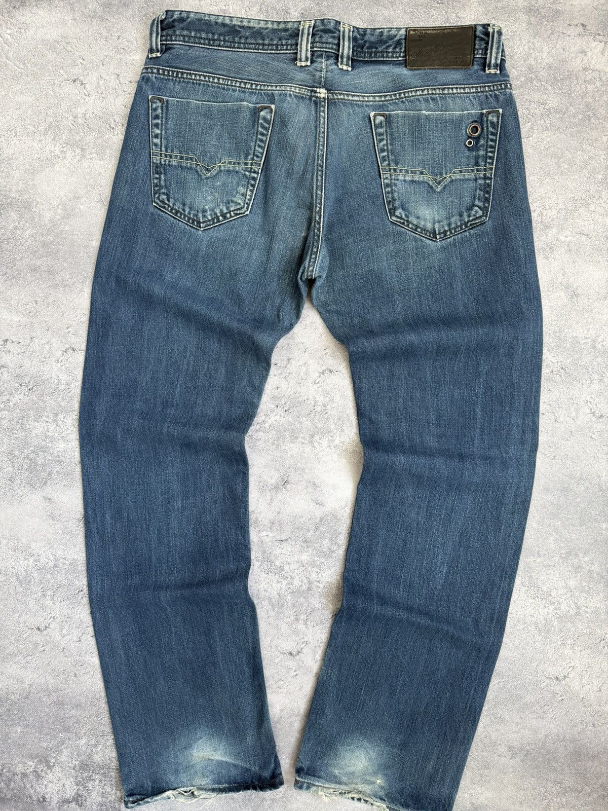Diesel Vintage Diesel Jeans Flared Baggy Denim 90s Y2K Rare Size US 33 - 23 Thumbnail