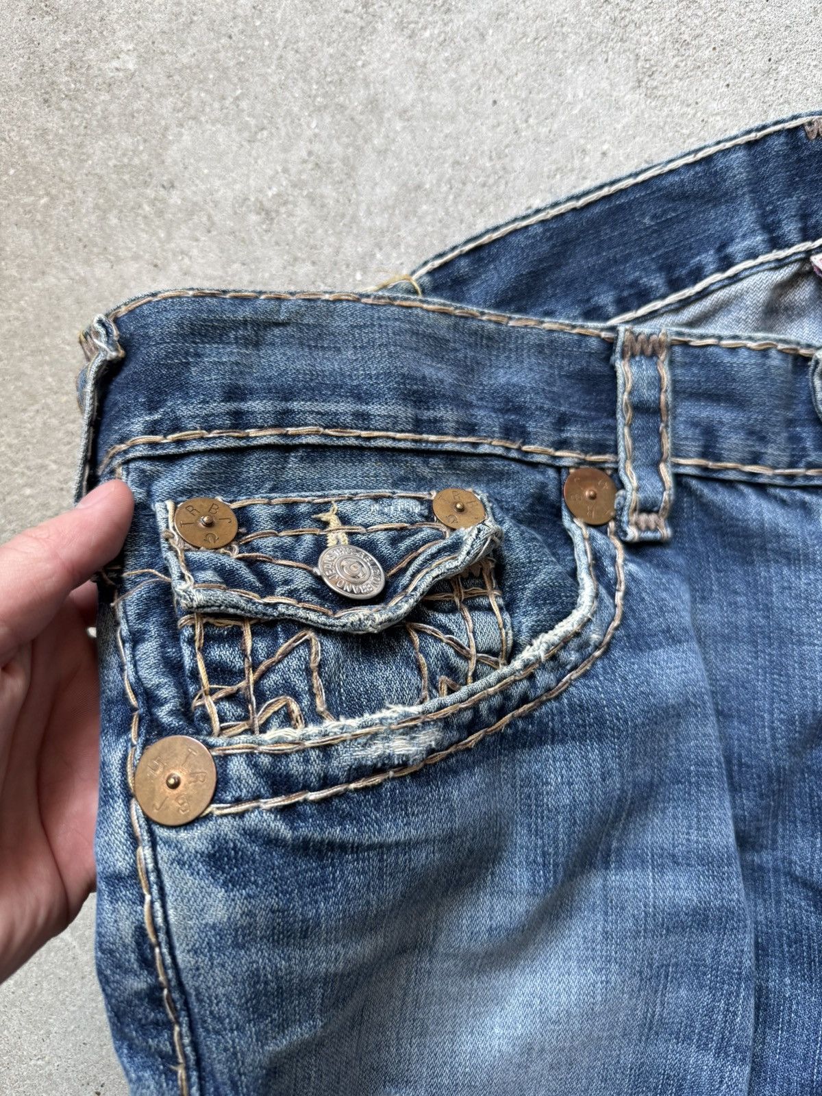 True Religion Vintage True Religion Baggy Jeans Size US 38 / EU 54 - 10 Thumbnail
