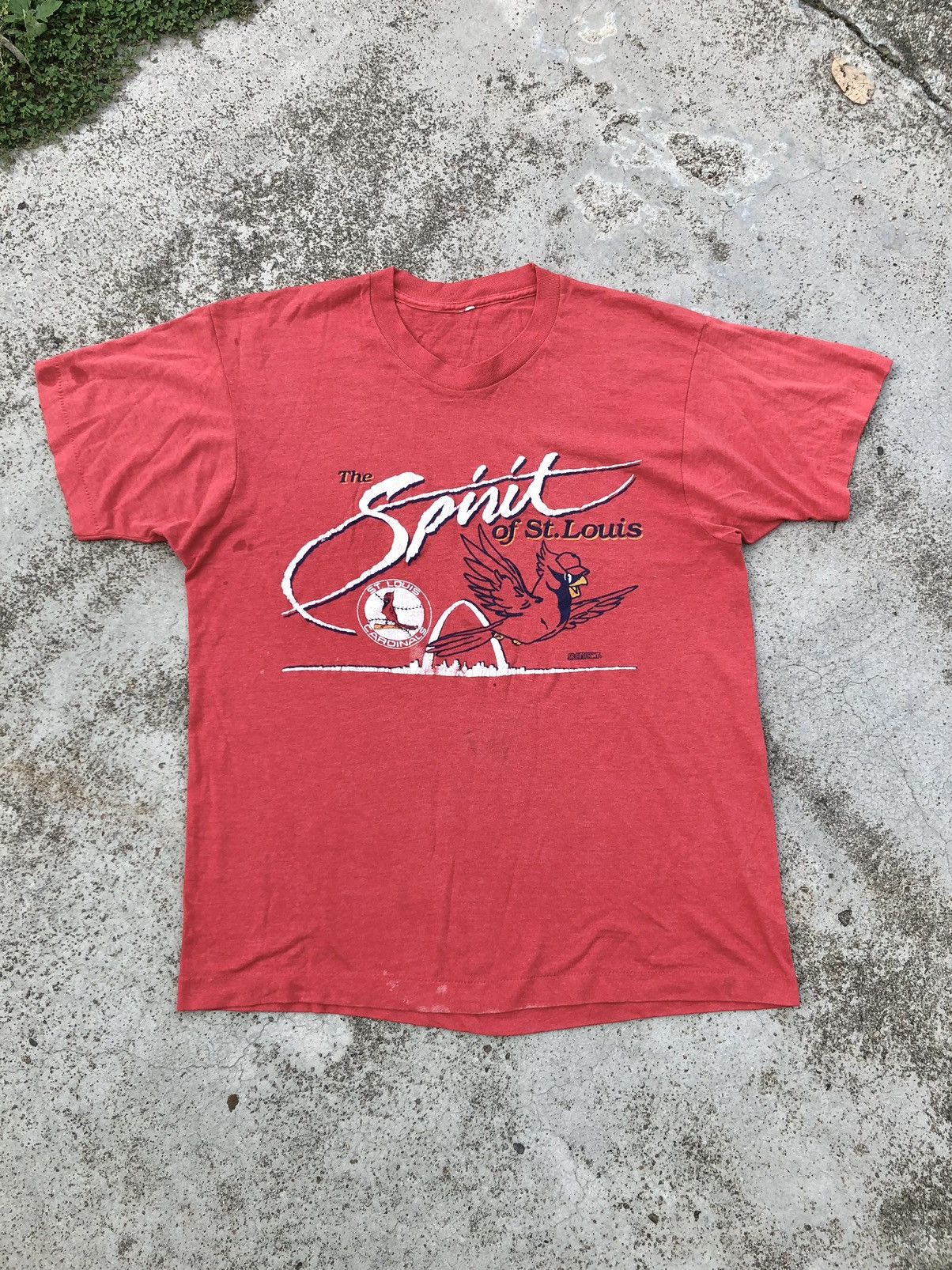 MLB VINTAGE 80s ST LOUIS CARDINALS TEE Size US M / EU 48-50 / 2 - 1 Thumbnail