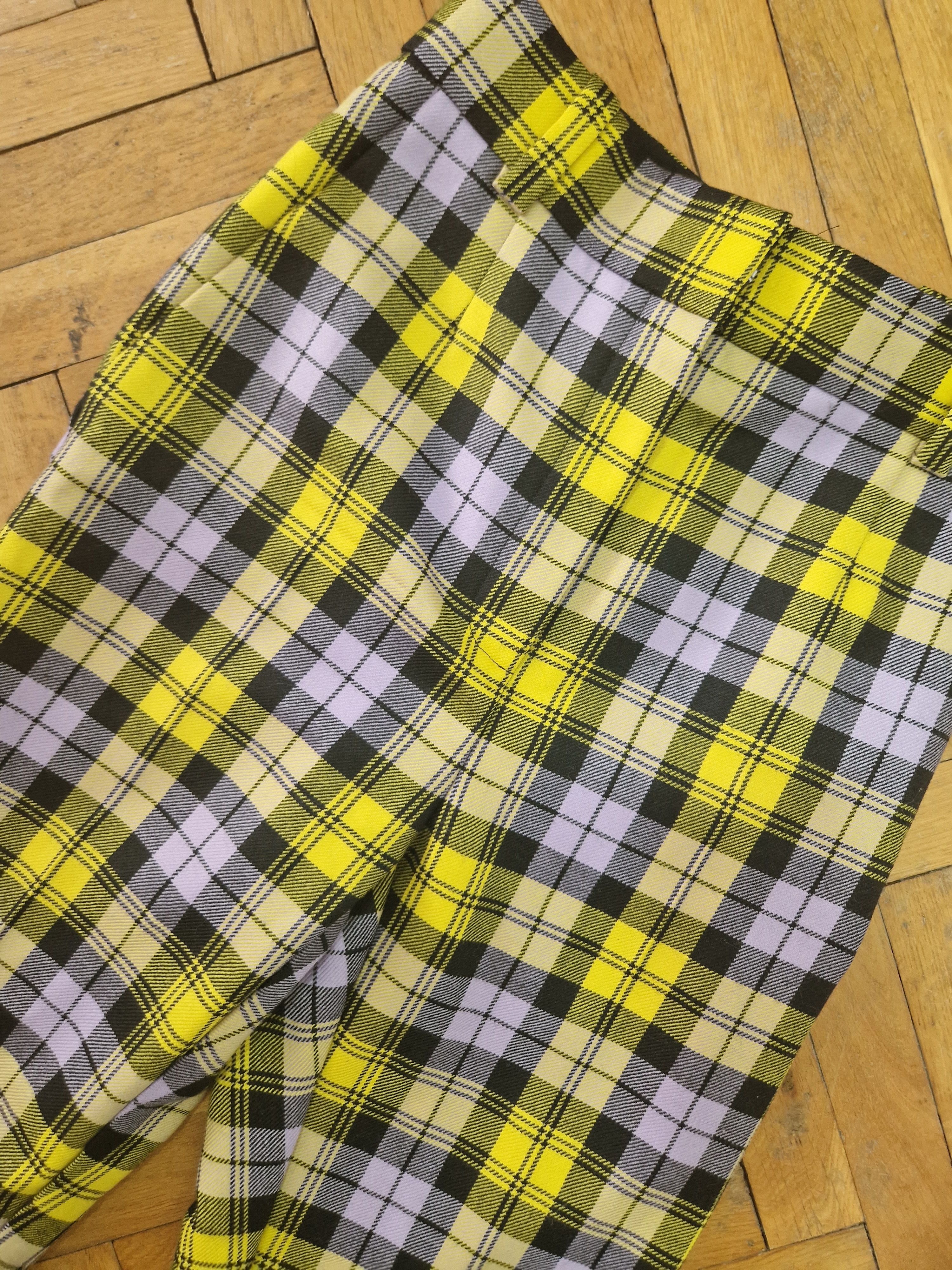 Versace Versace tartan pants Size 28" / US 6 / IT 42 - 3 Thumbnail