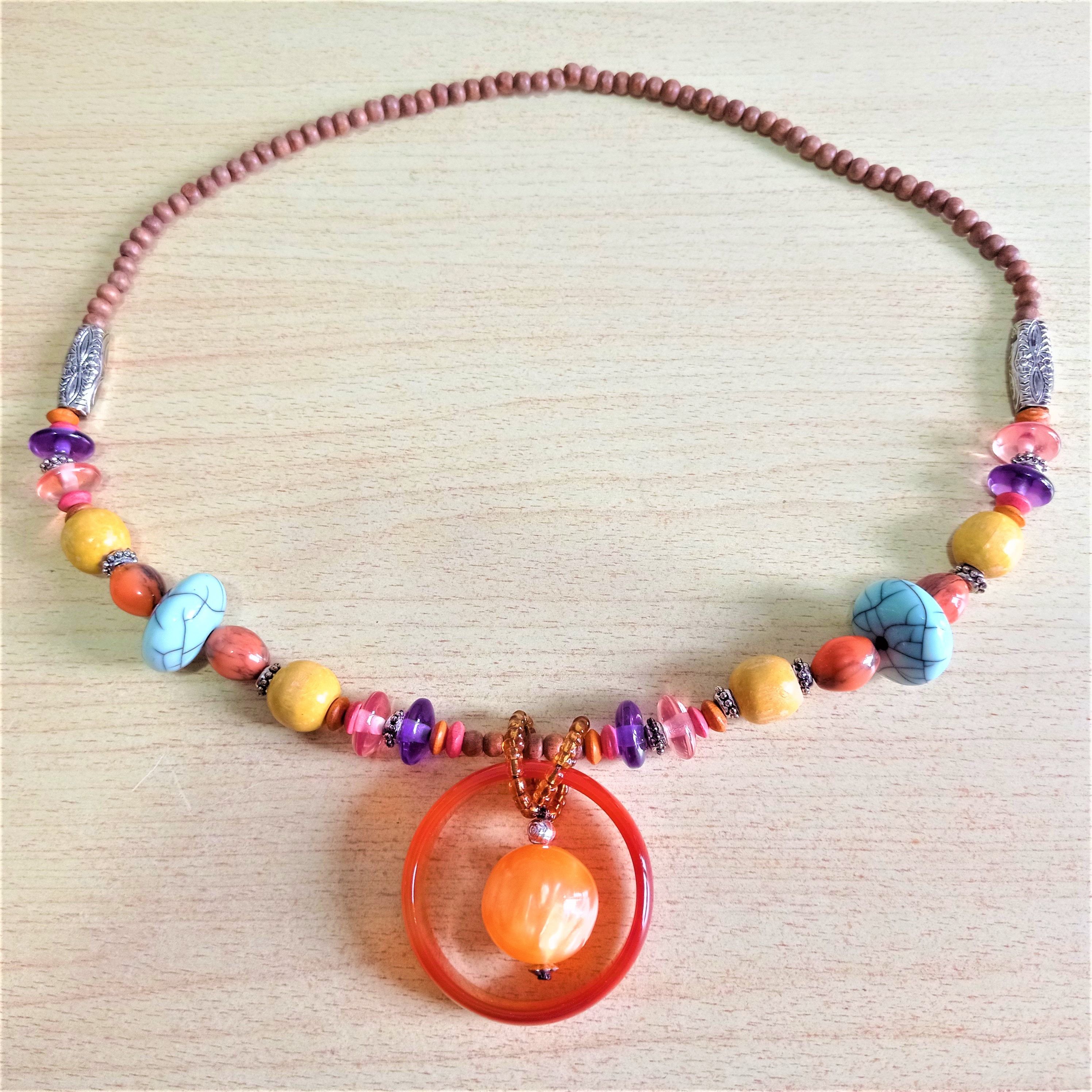 Designer × Vintage Vintage Custom Boho Oversize Ring Avant Garde Necklace Rave Size ONE SIZE - 4 Thumbnail