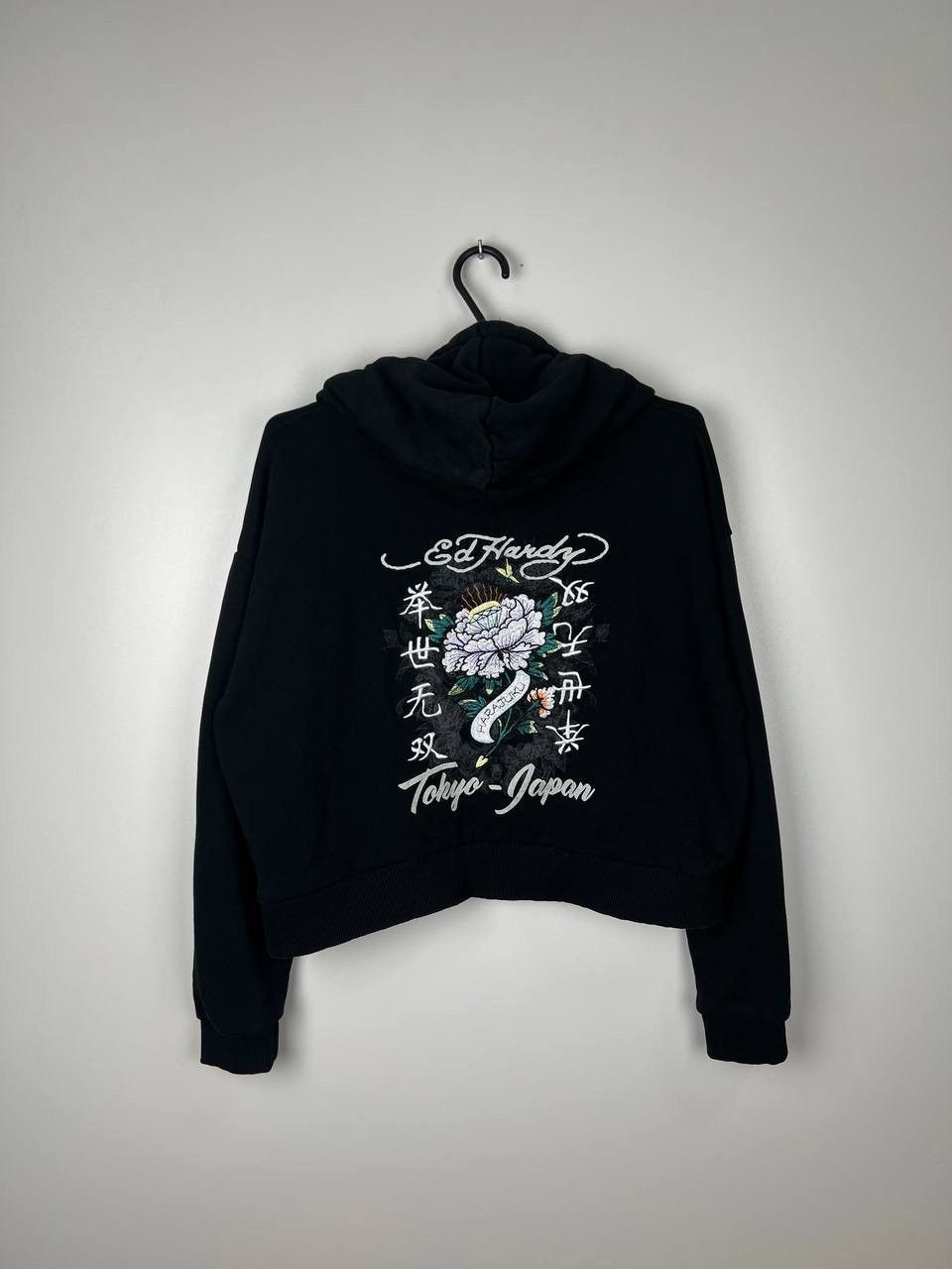 Ed Hardy × Vintage Ed Hardy streetwear zip hoodie woman size S Size S / US 4 / IT 40 - 2 Thumbnail