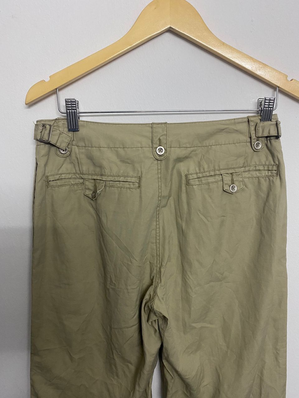 Margaret Howell Vintage MHL Trousers Buckle Button Pocket Zipper Pants Size US 29 - 5 Thumbnail