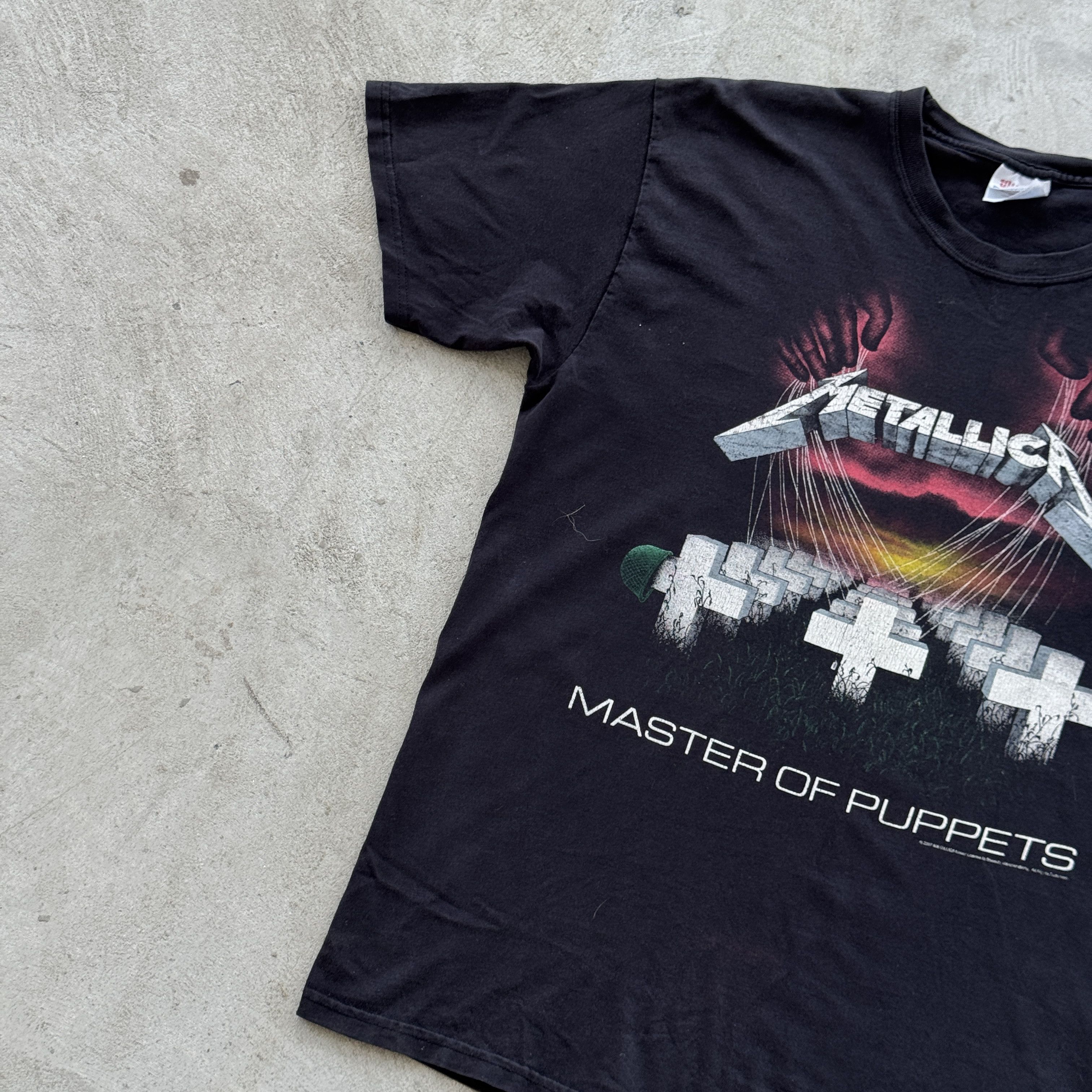 Metallica Vintage 90s Metallica Master of Puppets Metal Band Tee Size US L / EU 52-54 / 3 - 4 Thumbnail