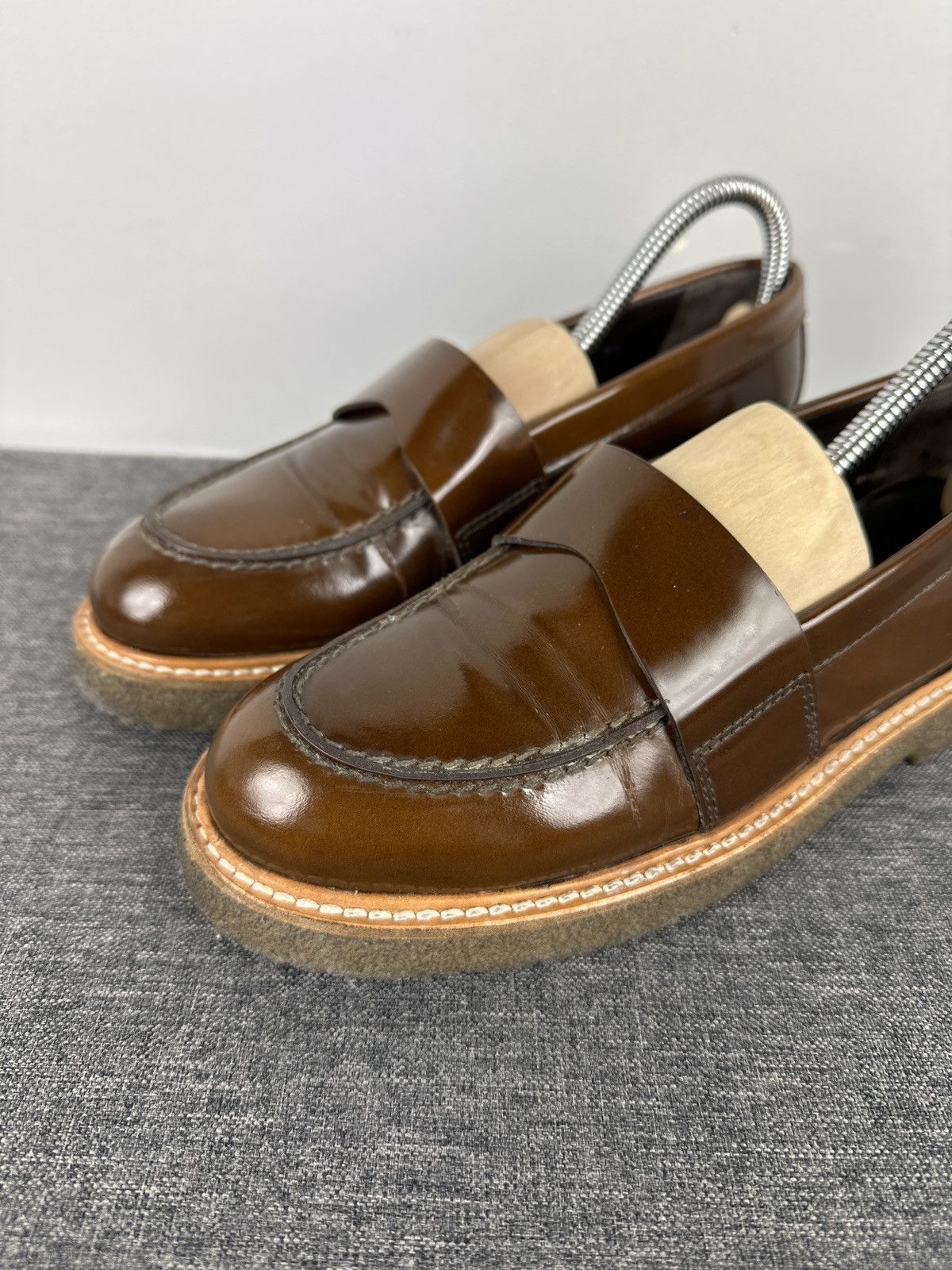 AGL AGL Attilio Giusti Leombruni Patent Leather Loafers Women’s Size US 6 / IT 36 - 6 Thumbnail