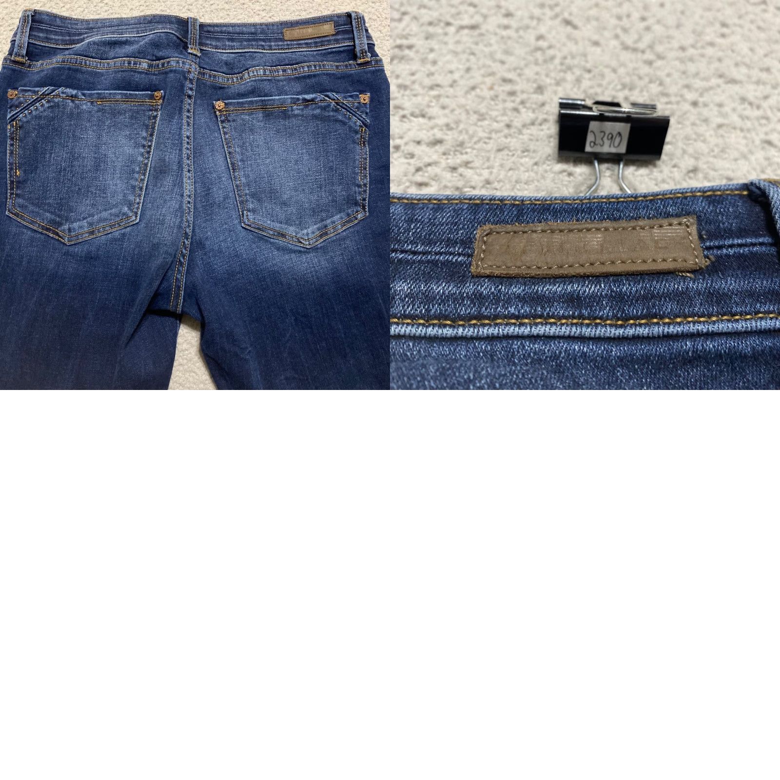 Buckle Black Buckle Black Jeans Buckle Black 29 Blue Denim Dark Wash Skinny Mid Rise 26 Inseam 5-Pocket Denim Denim Stretch Logo Regular Womens Size 29" - 9 Thumbnail