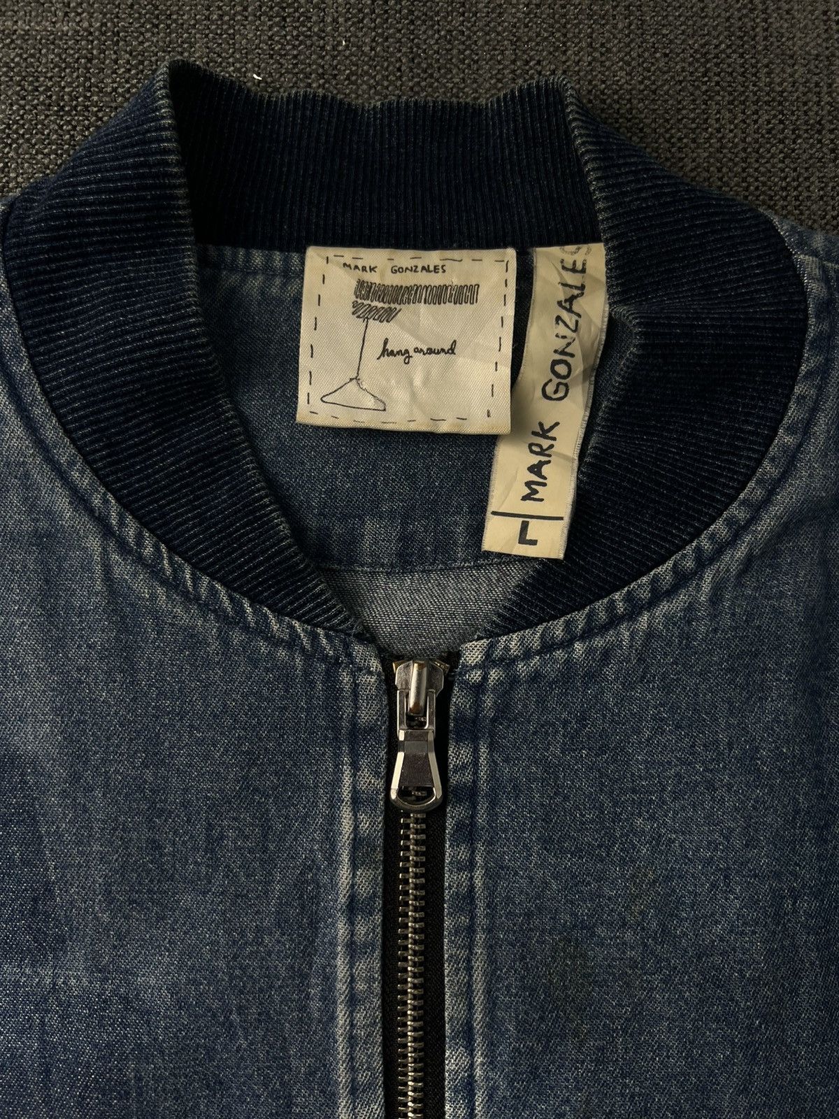 Other Mark Gonzales denim bomber jacket Size US L / EU 52-54 / 3 - 7 Thumbnail