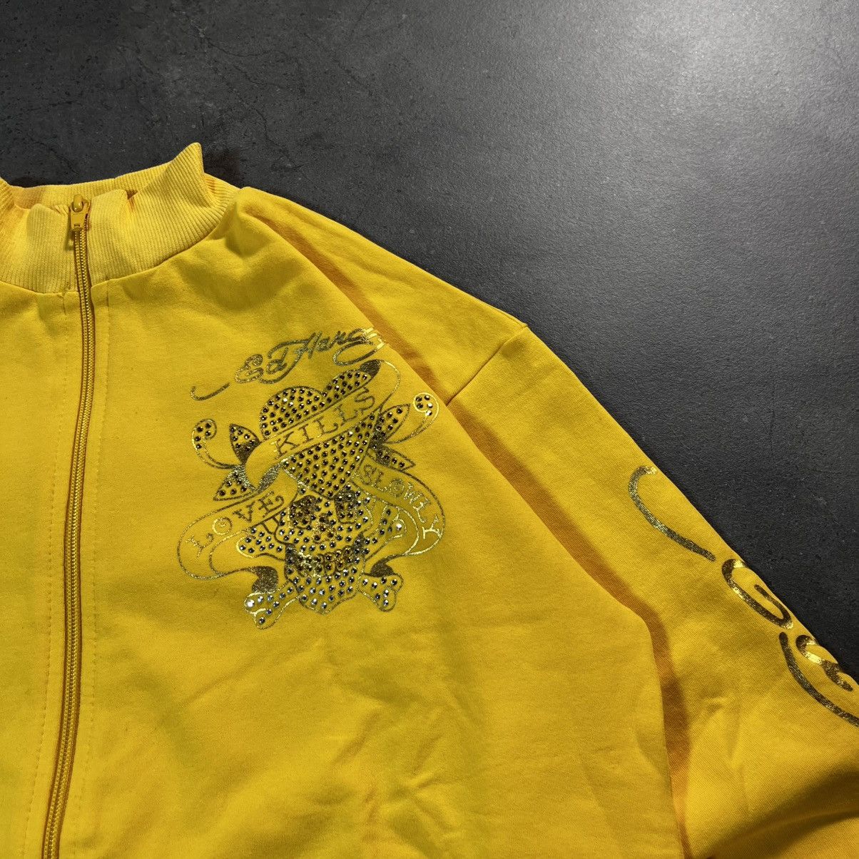 Ed Hardy Vintage Y2K Ed Hardy Swag Zip Sweatshirt Big Logo Skull Size US S / EU 44-46 / 1 - 4 Thumbnail